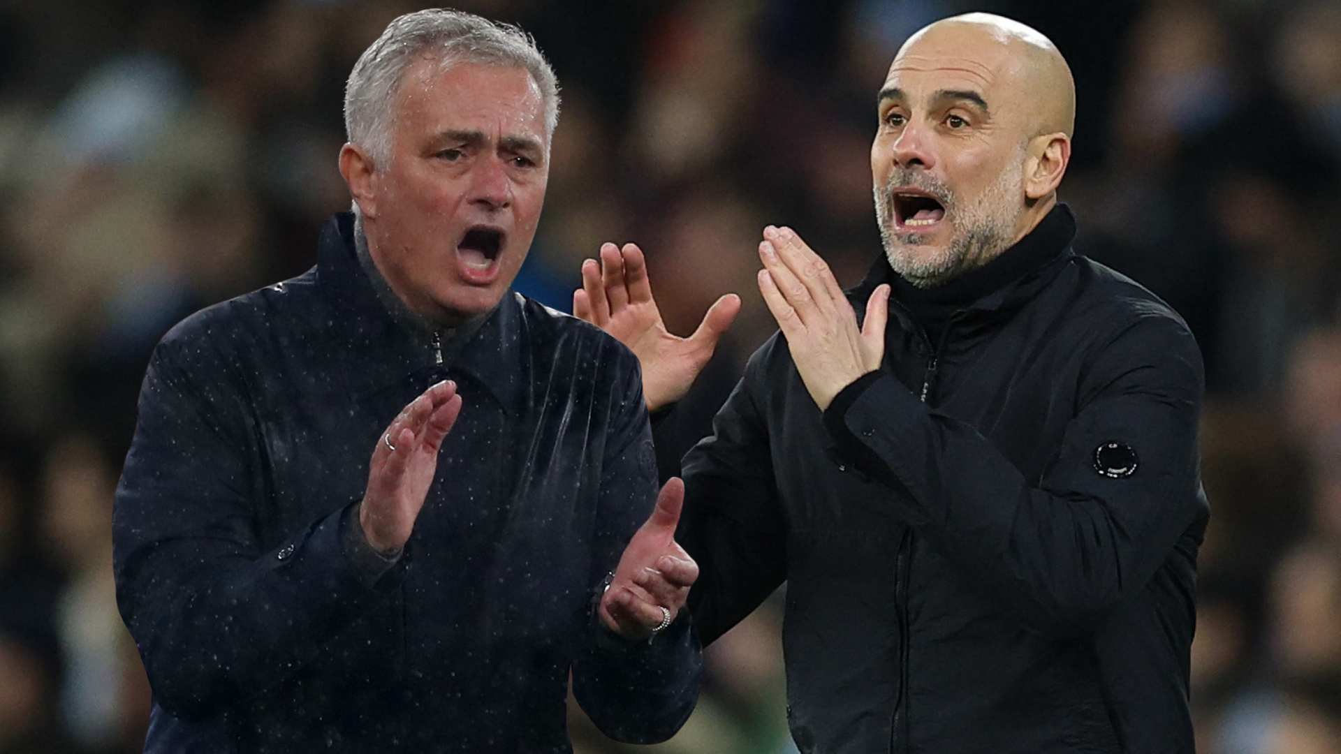 Guardiola Mourinho Champions