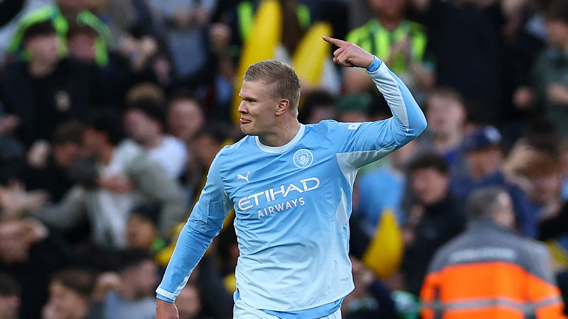 Haaland Manchester City vs Liverpool
