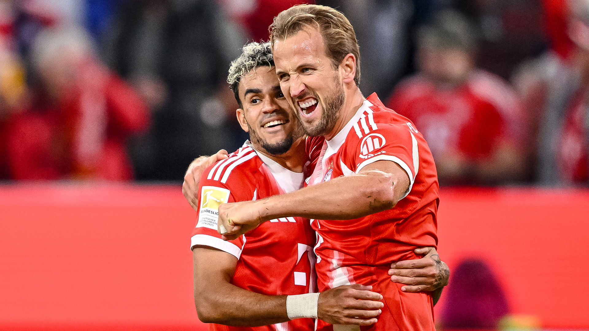 Harry Kane and Luis Diaz