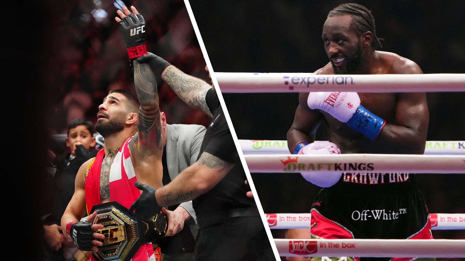 Ilia Topuria and Terence Crawford