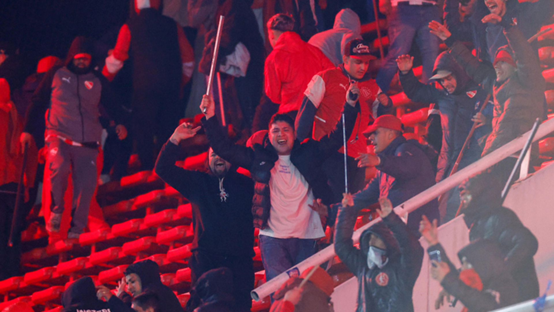 Imágenes de la pelea en Copa Libertadores