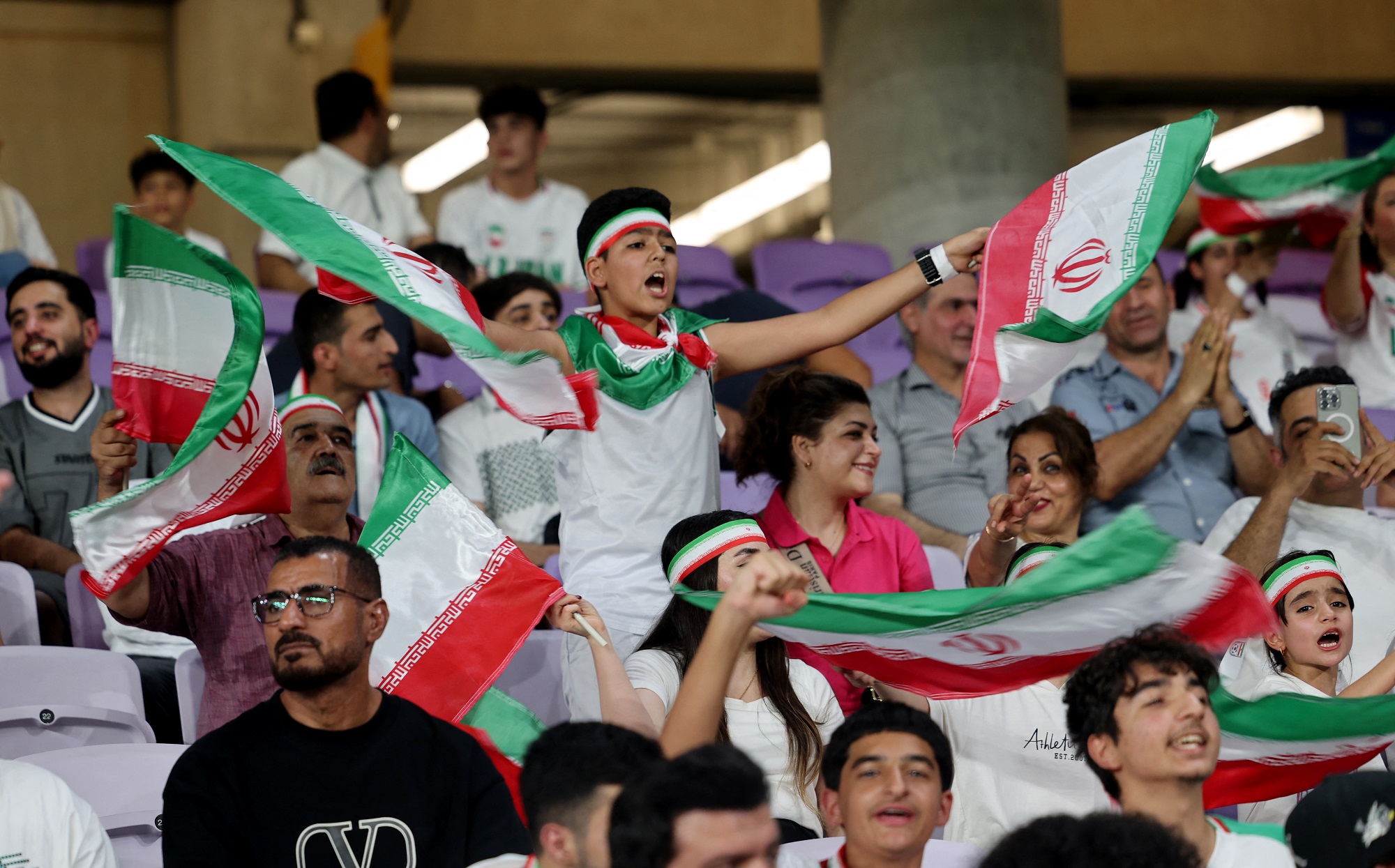 Iran fans