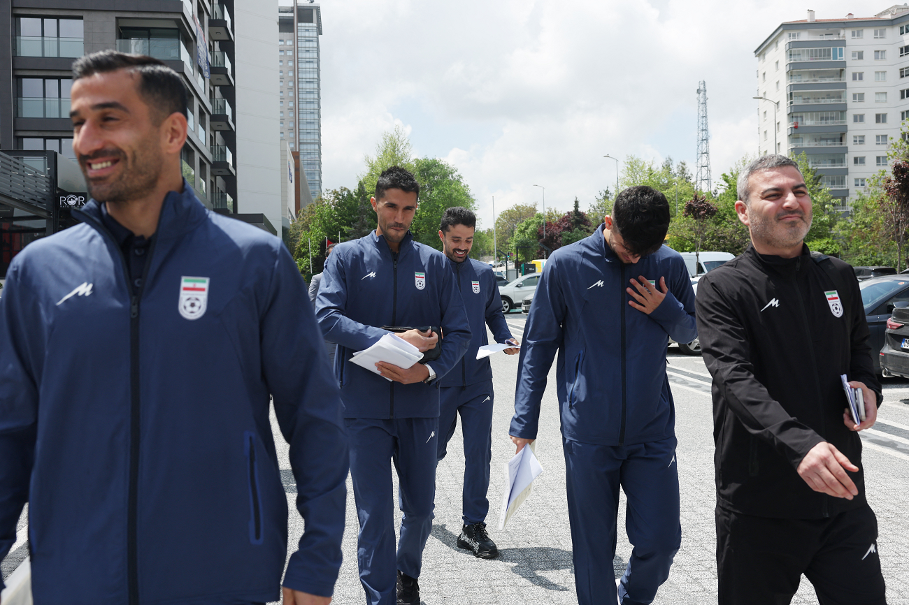 Iran players