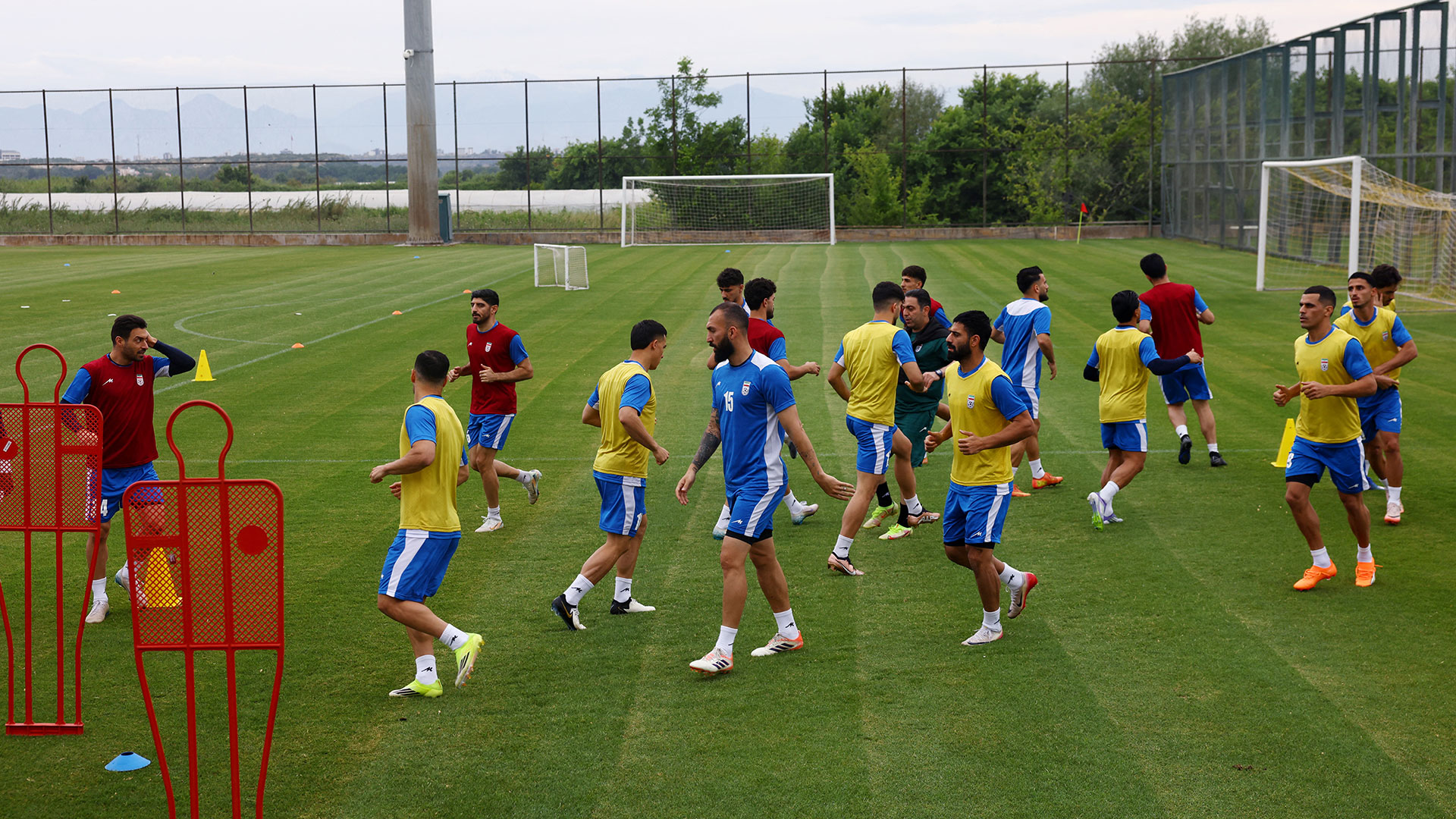 Iran training