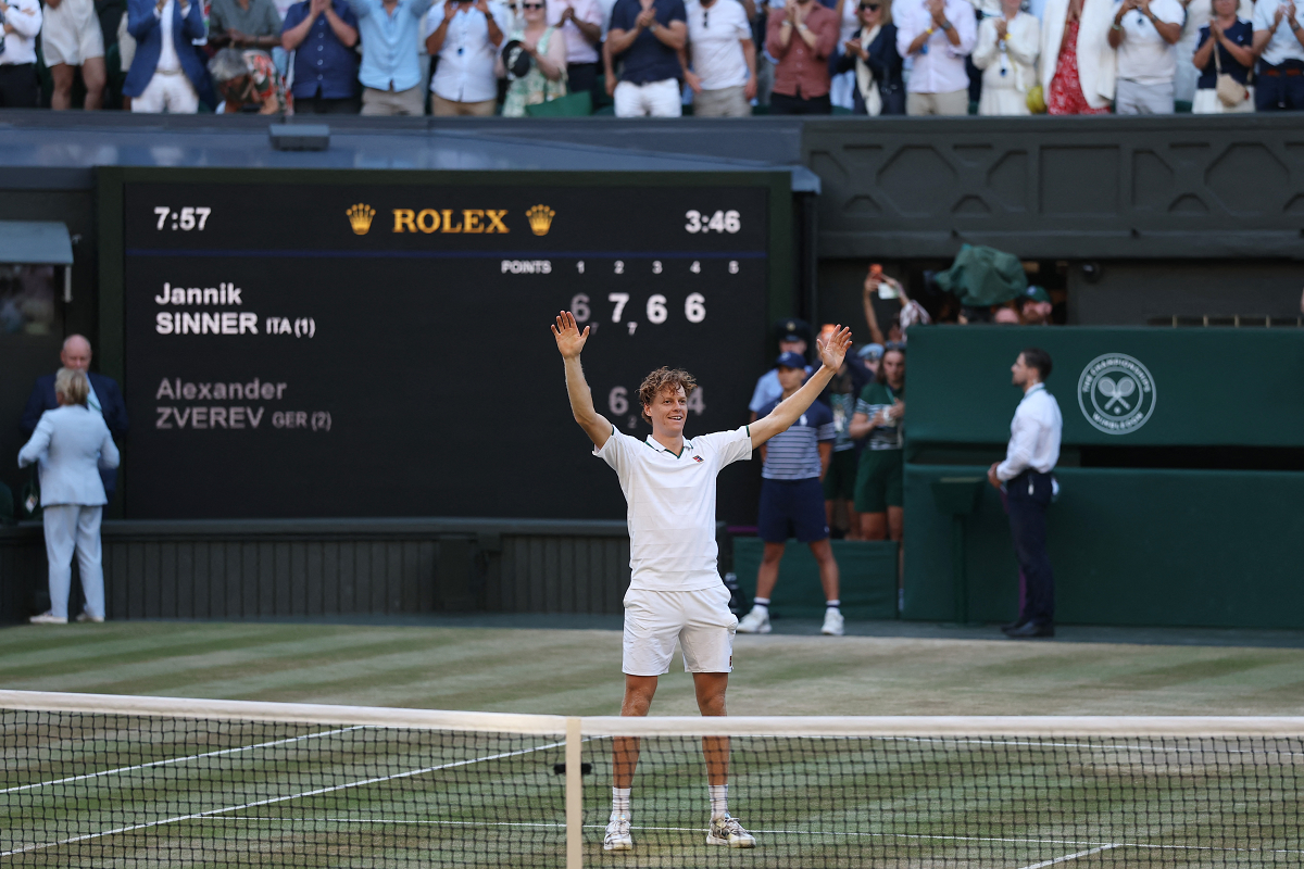Irrepressible Sinner outlasts Zverev