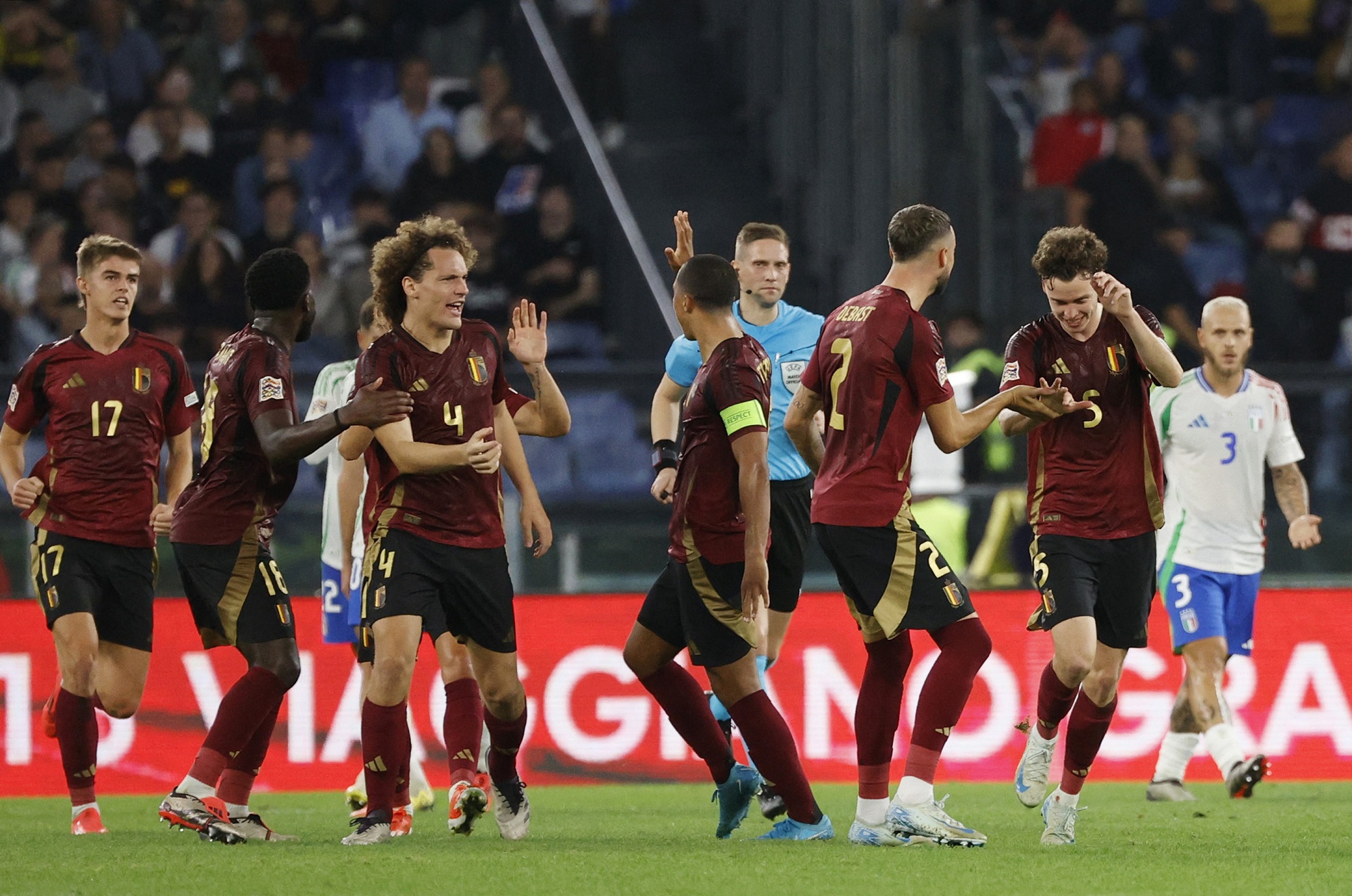 Italy vs. Belgium