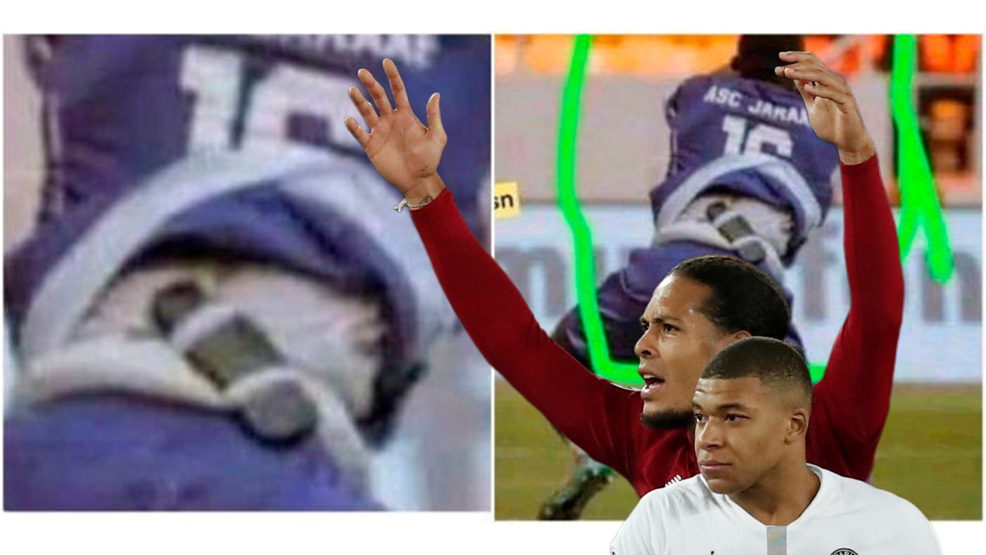 Ivory Coast Goalkeeper, Van Dijk, Mbappé