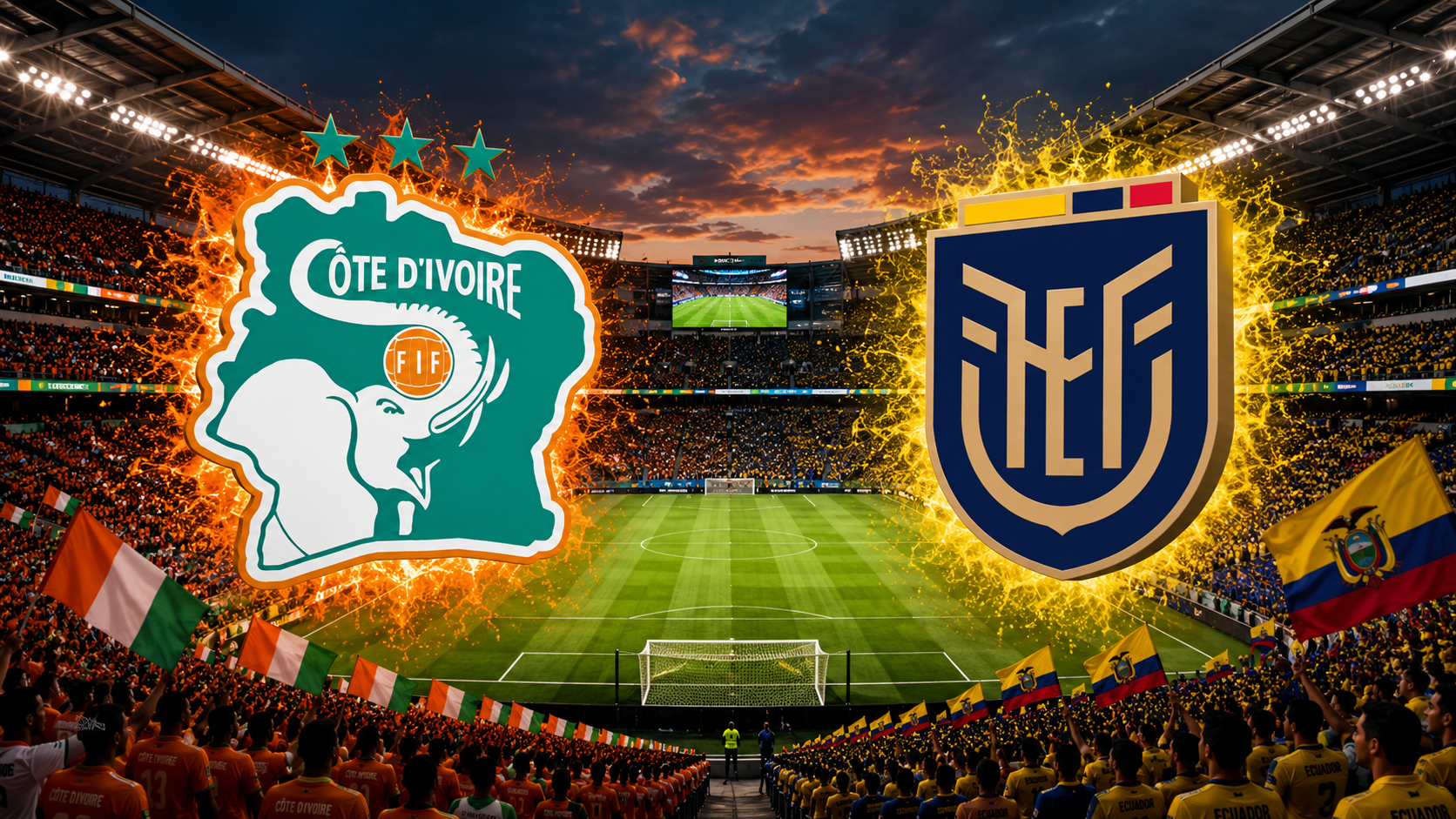 Ivory Coast vs Ecuador