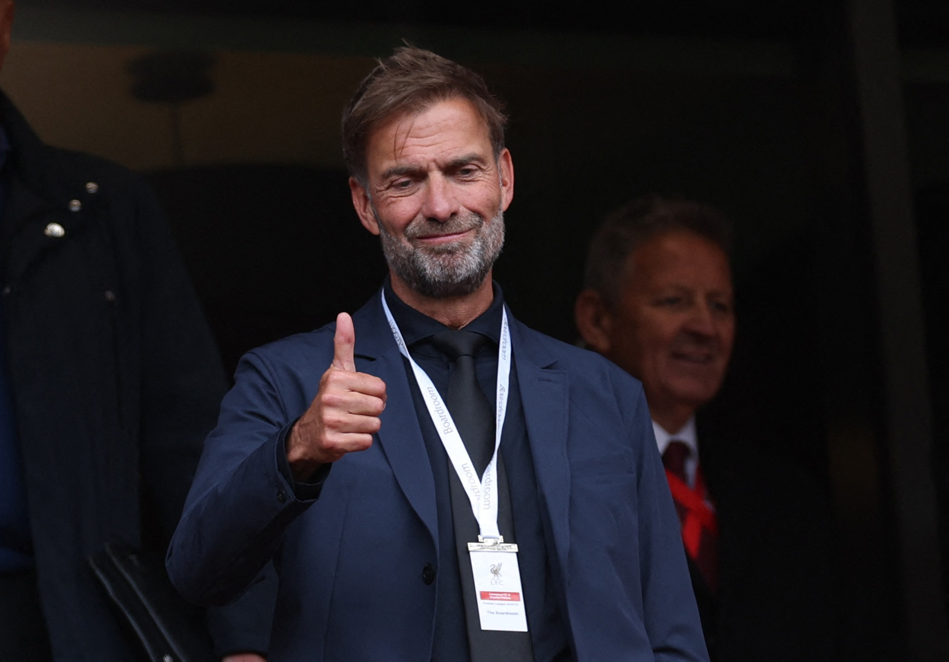 Jürgen Klopp pouce levé