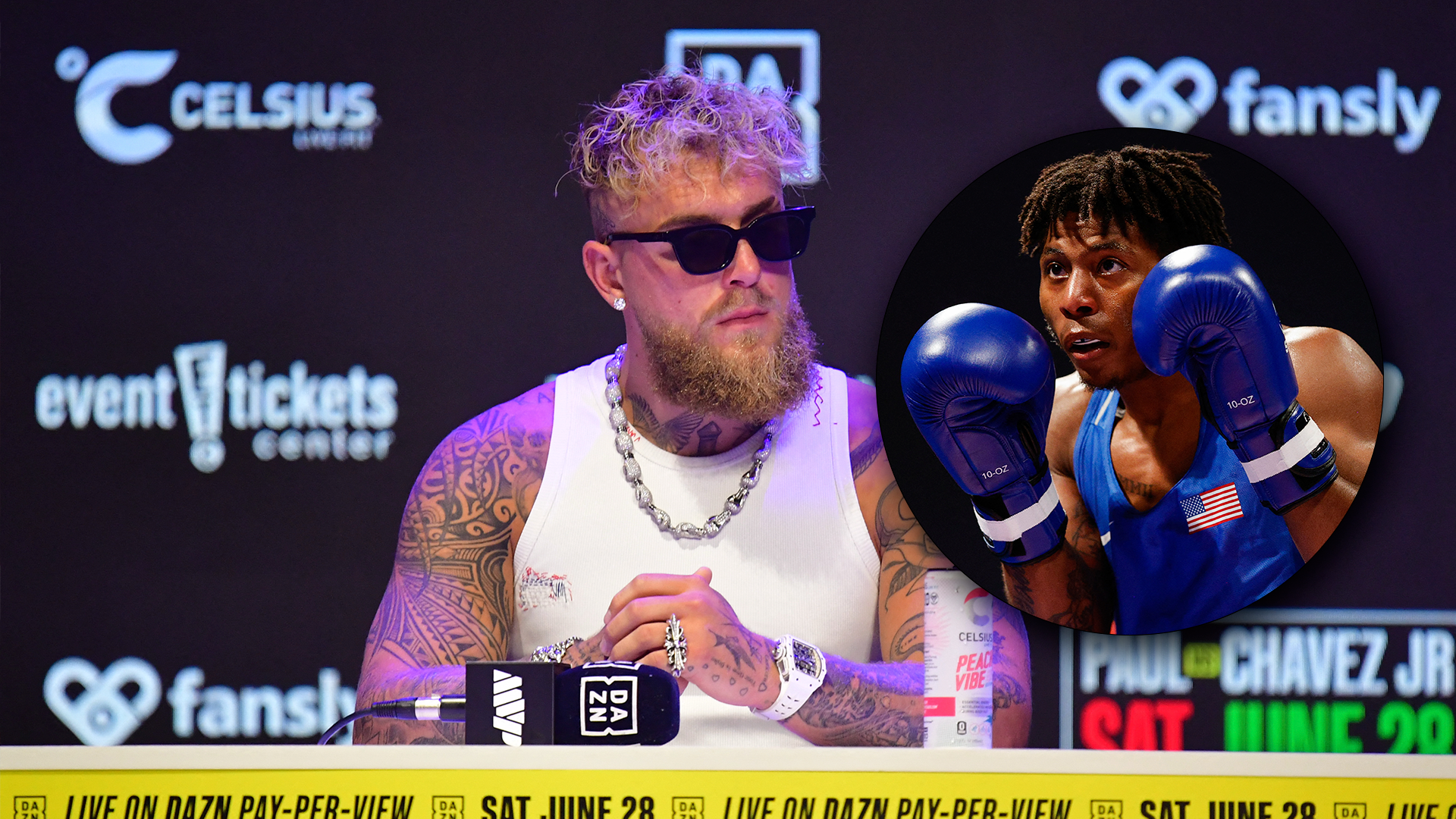 Jake Paul signs Jahmal Harvey