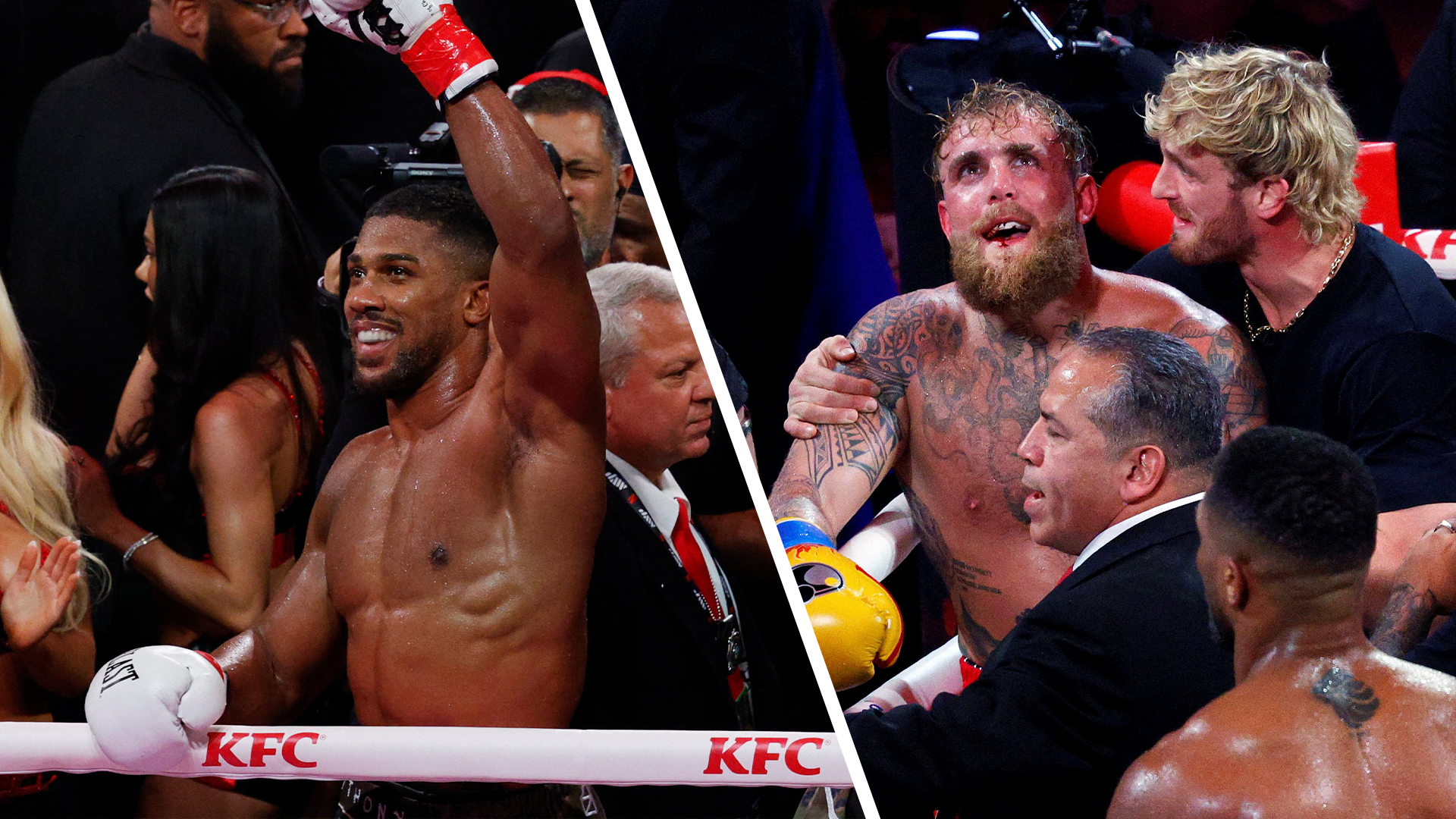 Jake Paul, Anthony Joshua