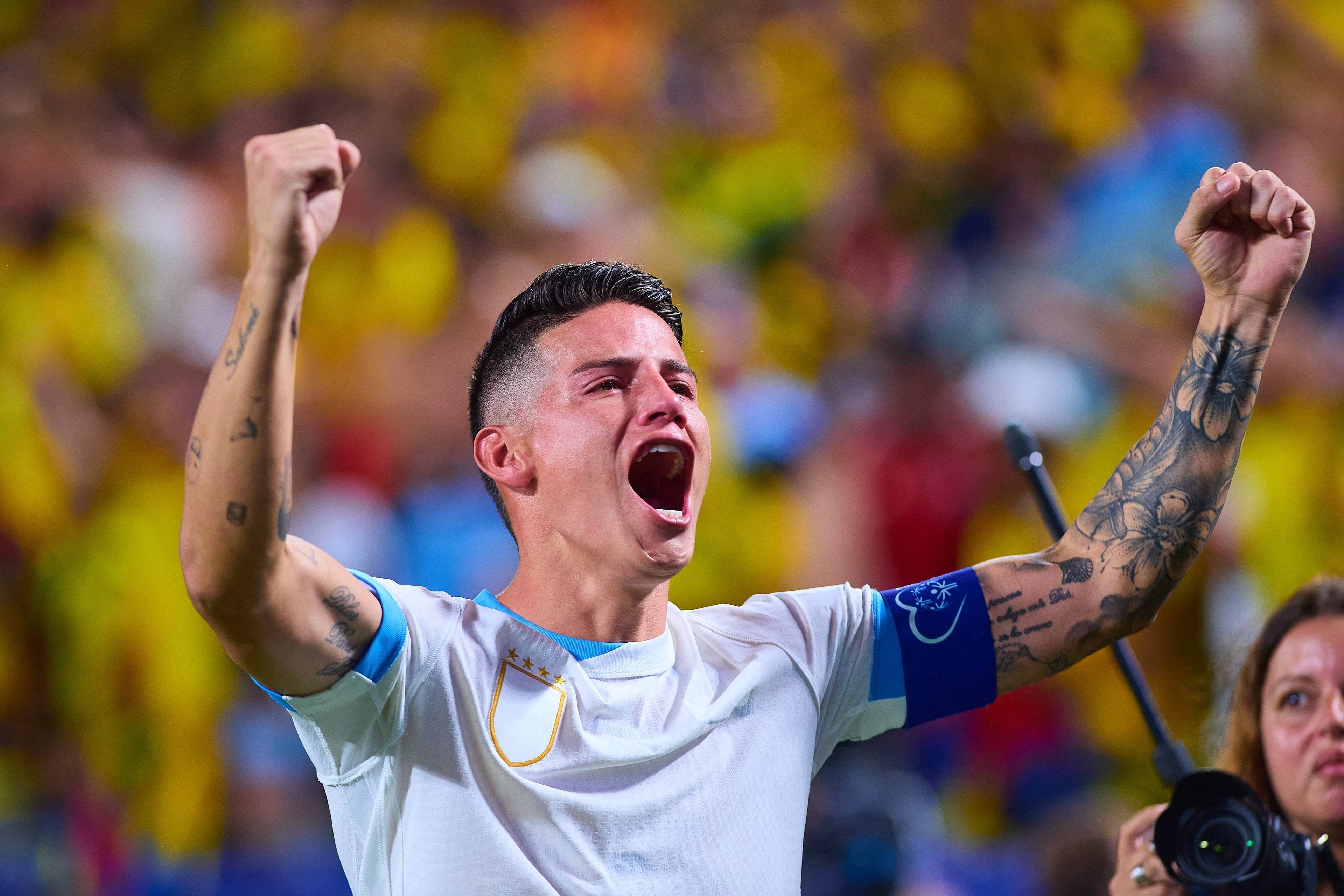 James Rodriguez Colombie