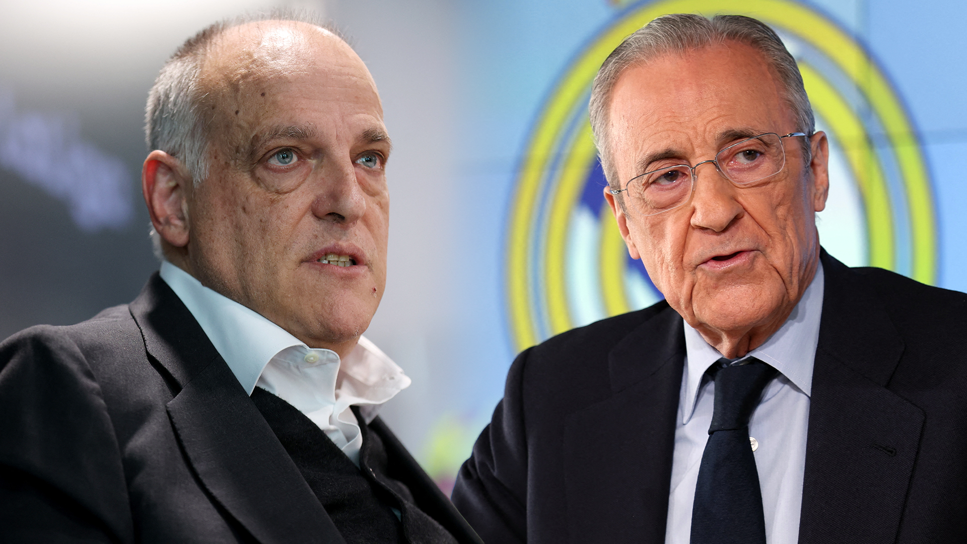 Javier Tebas, Florentino Pérez