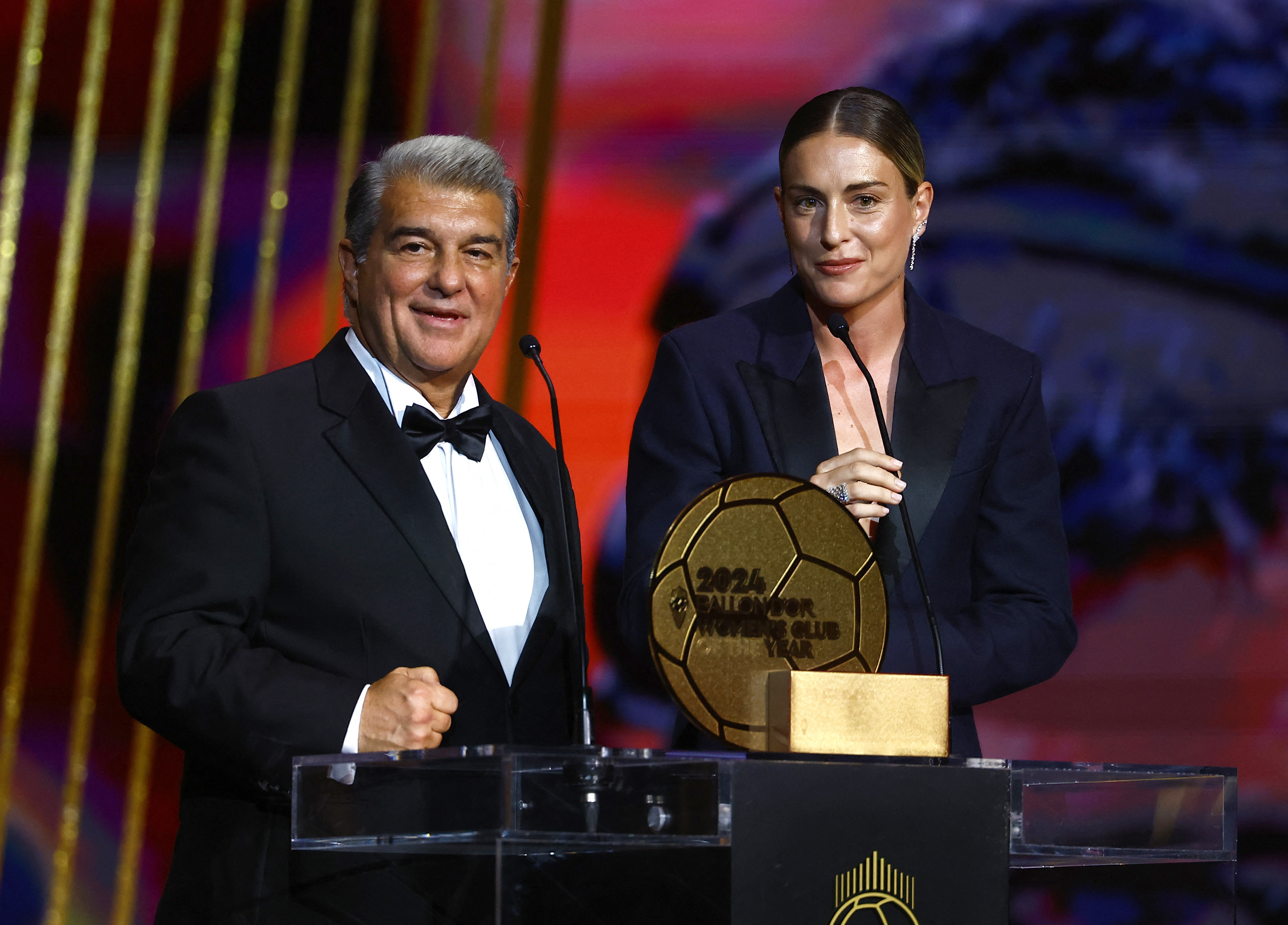 Joan Laporta soirée Ballon d'Or