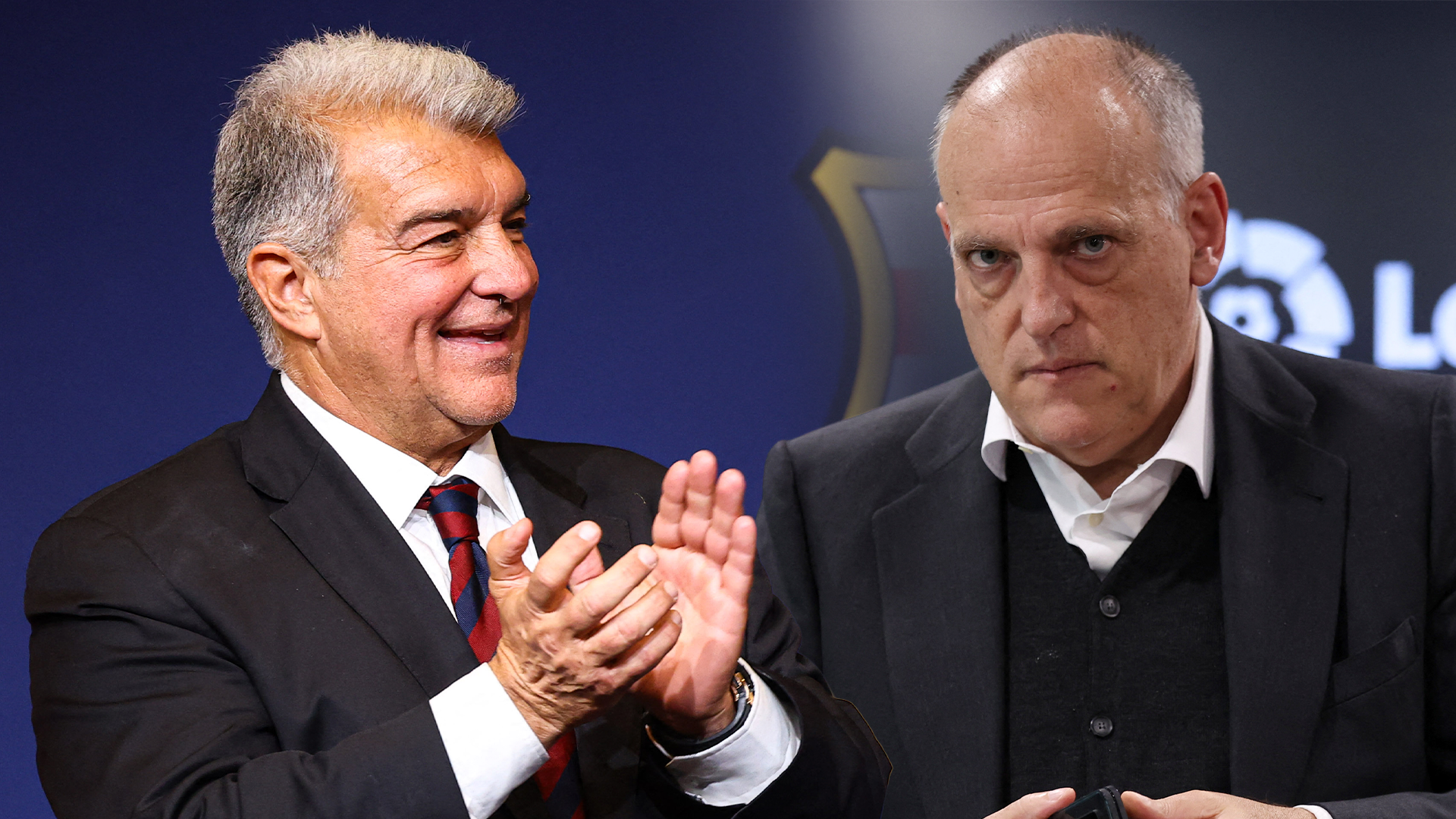 Joan Laporta, Javier Tebas