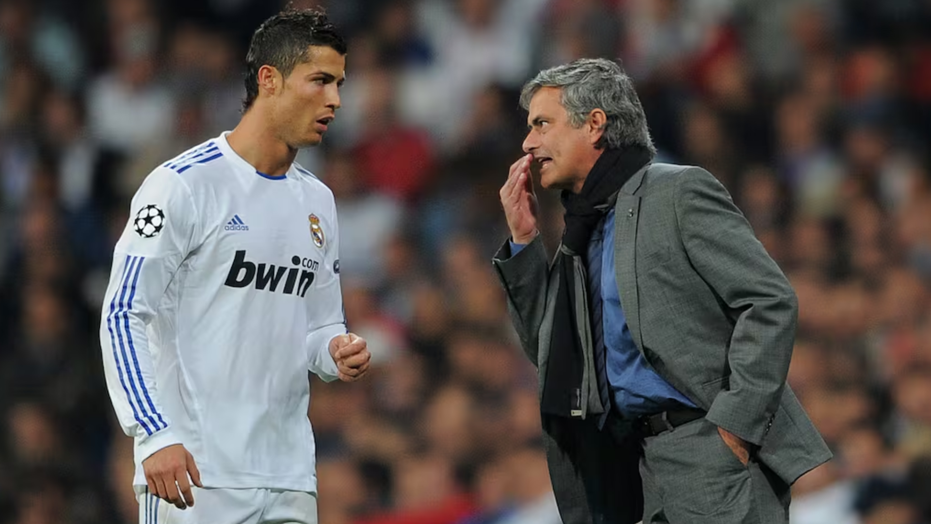 José Mourinho y Cristiano Ronaldo