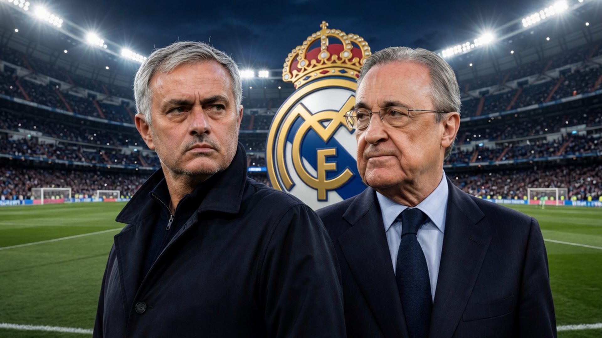 José Mourinho y Florentino Pérez