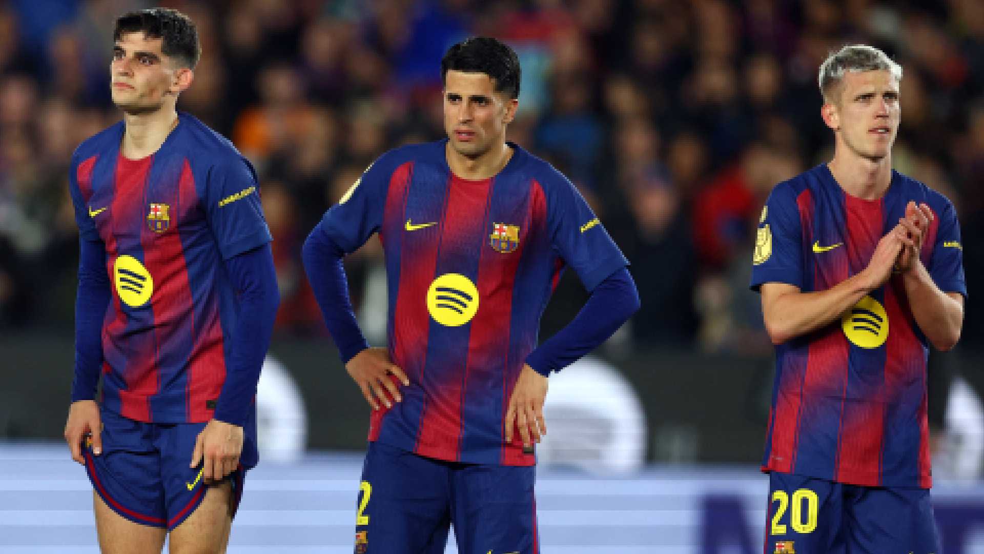 Jugadores del Barcelona