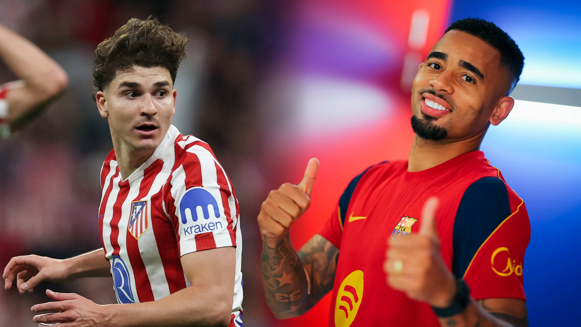 Julián Álvarez, Gabriel Jesus