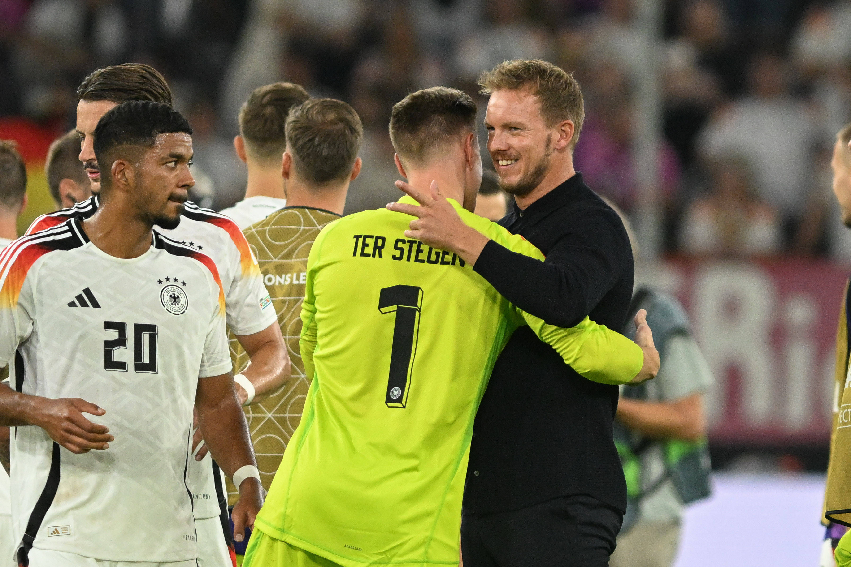 Julian Nagelsmann salue Marc-André Ter Stegen