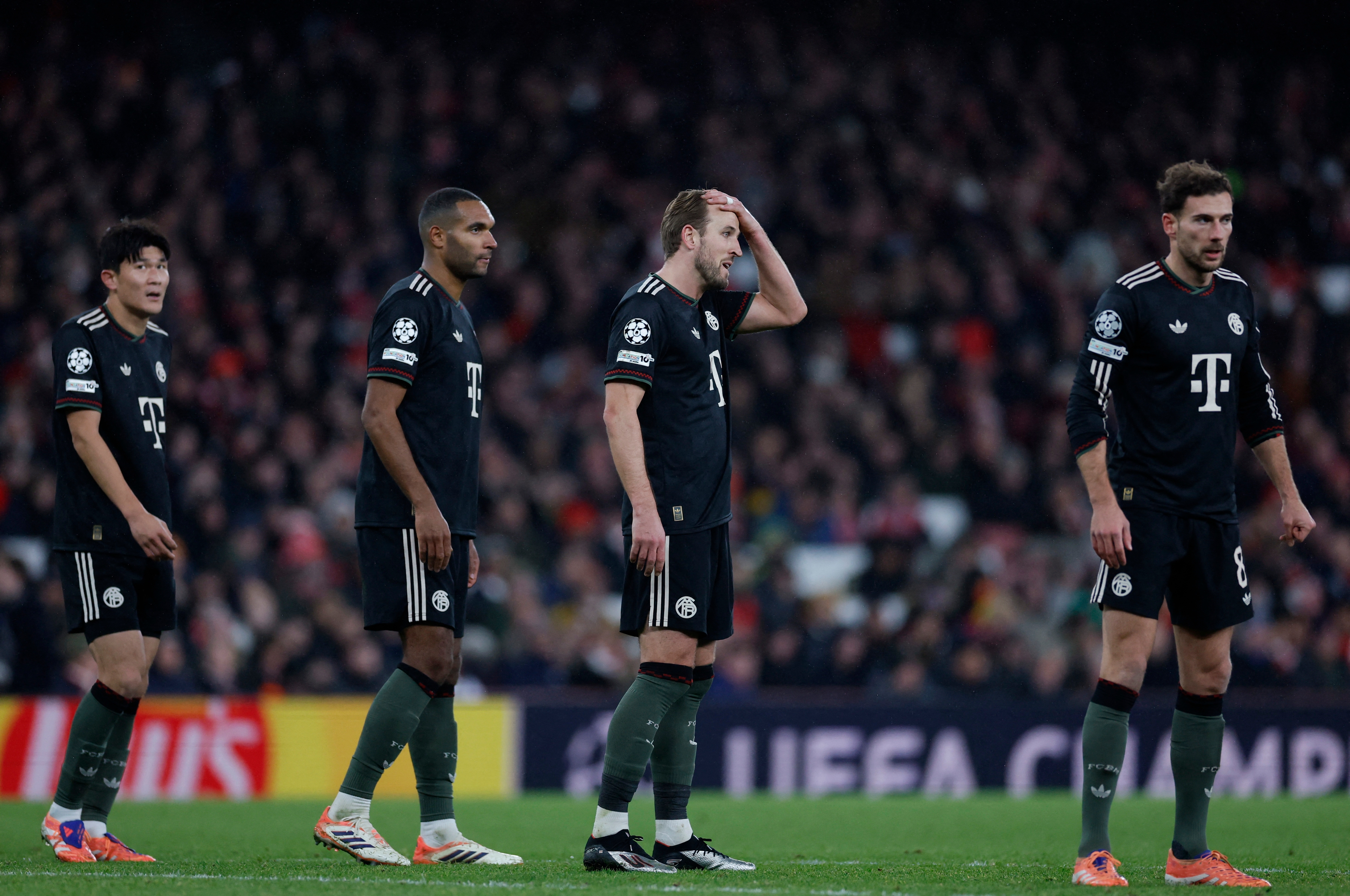 Kane Bayern défaite Arsenal