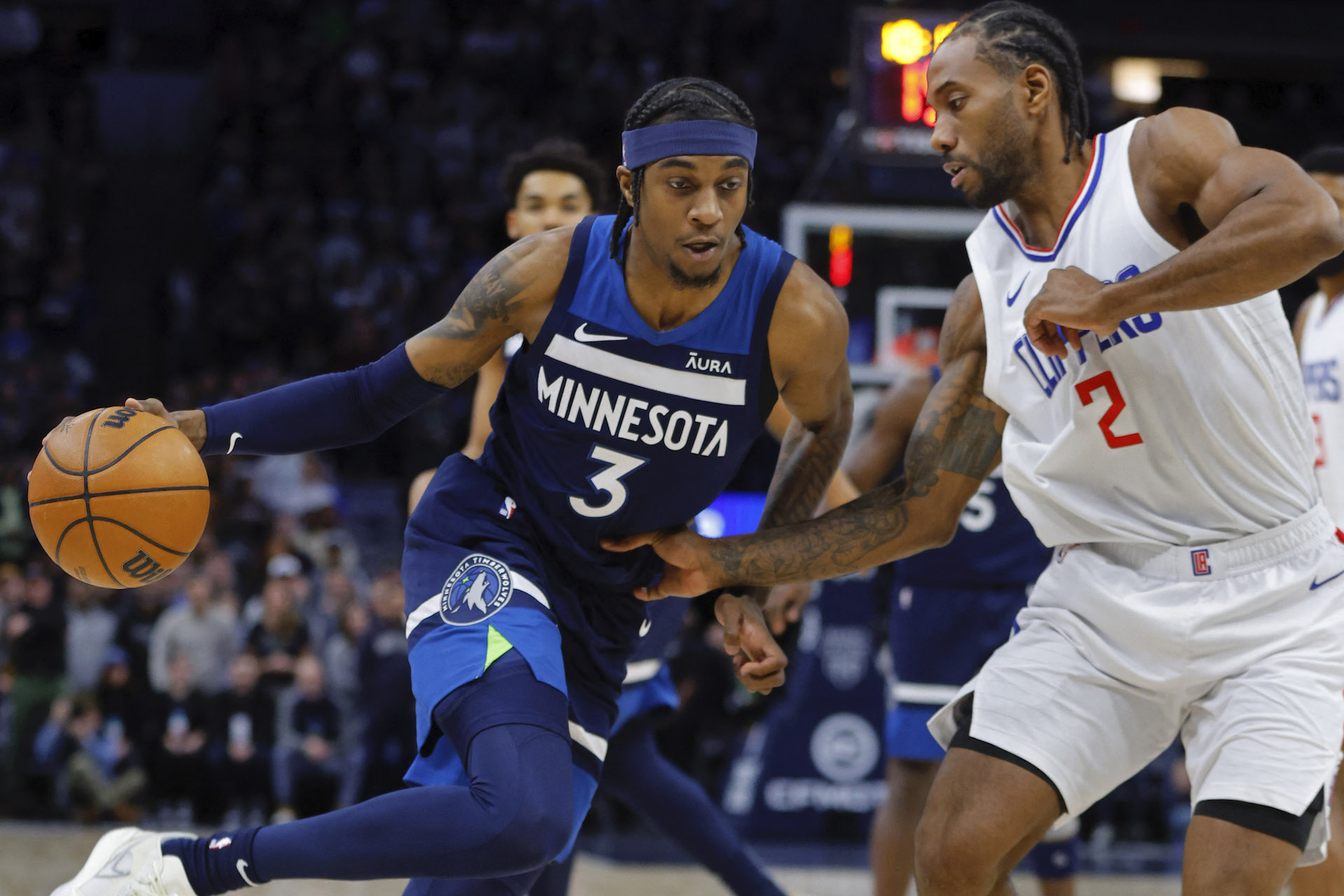 Kawhi Leonard, Jaden McDaniels