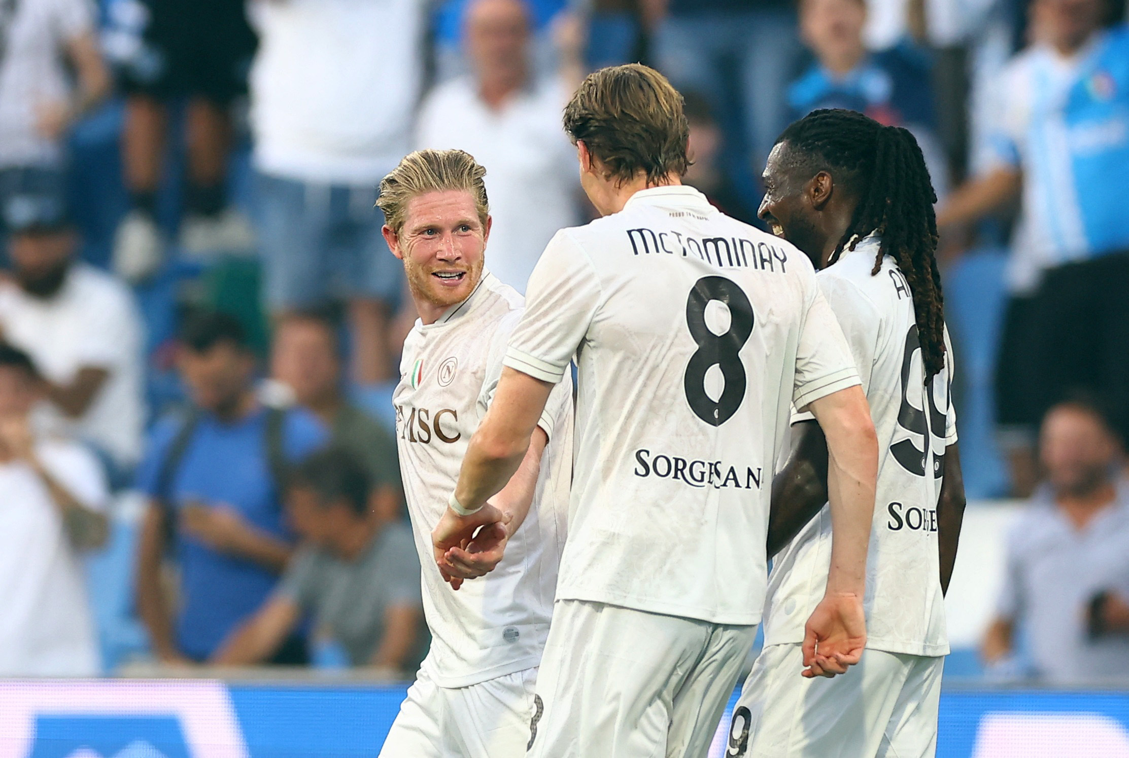 Kevin De Bruyne Naples blanc