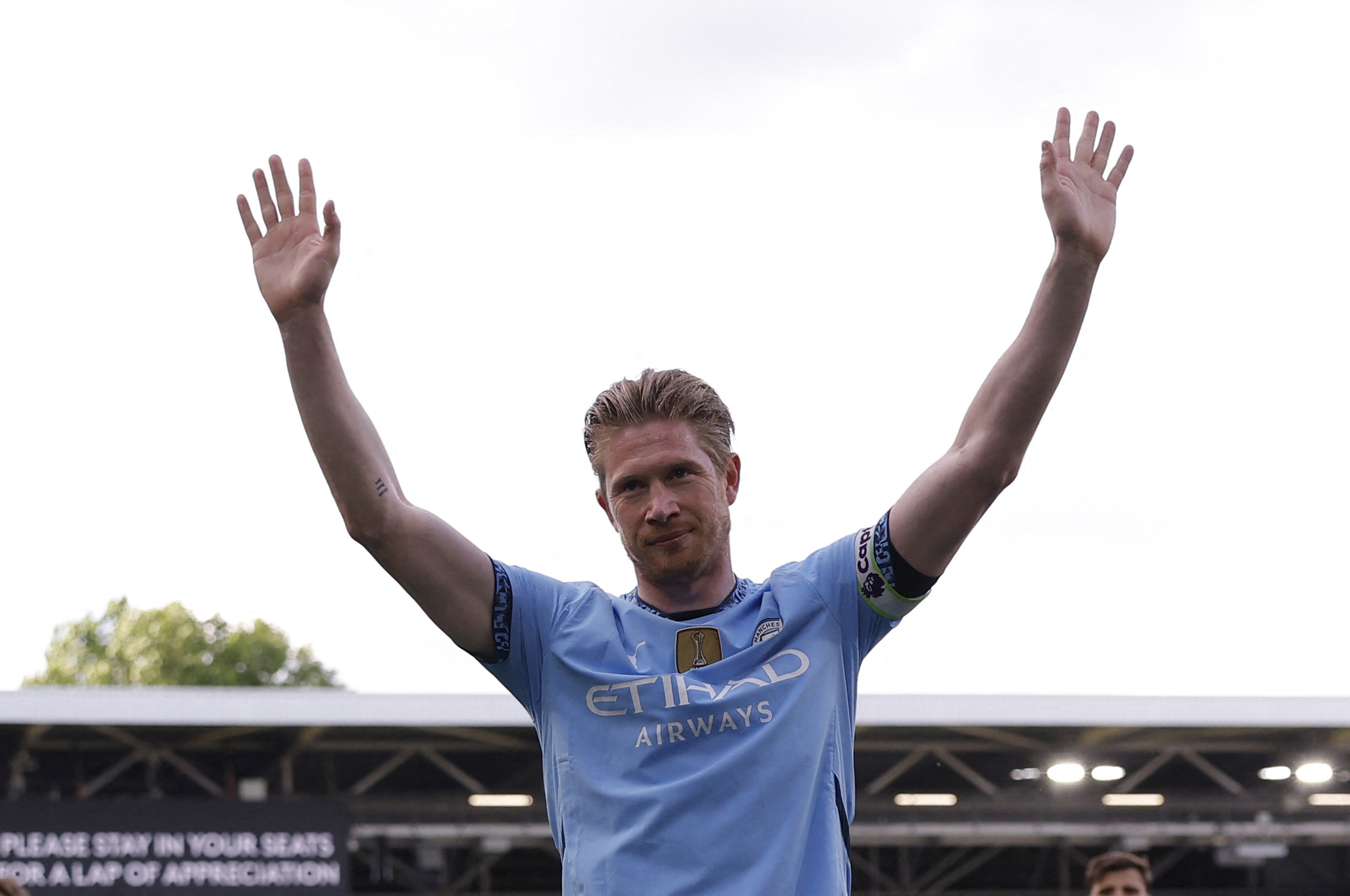 Kevin De Bruyne au revoir