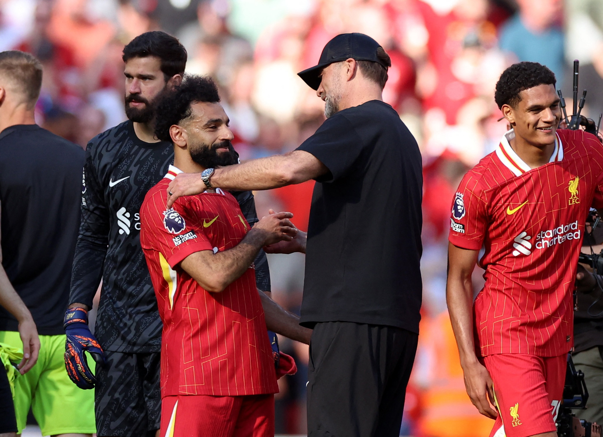 Klopp et Salah