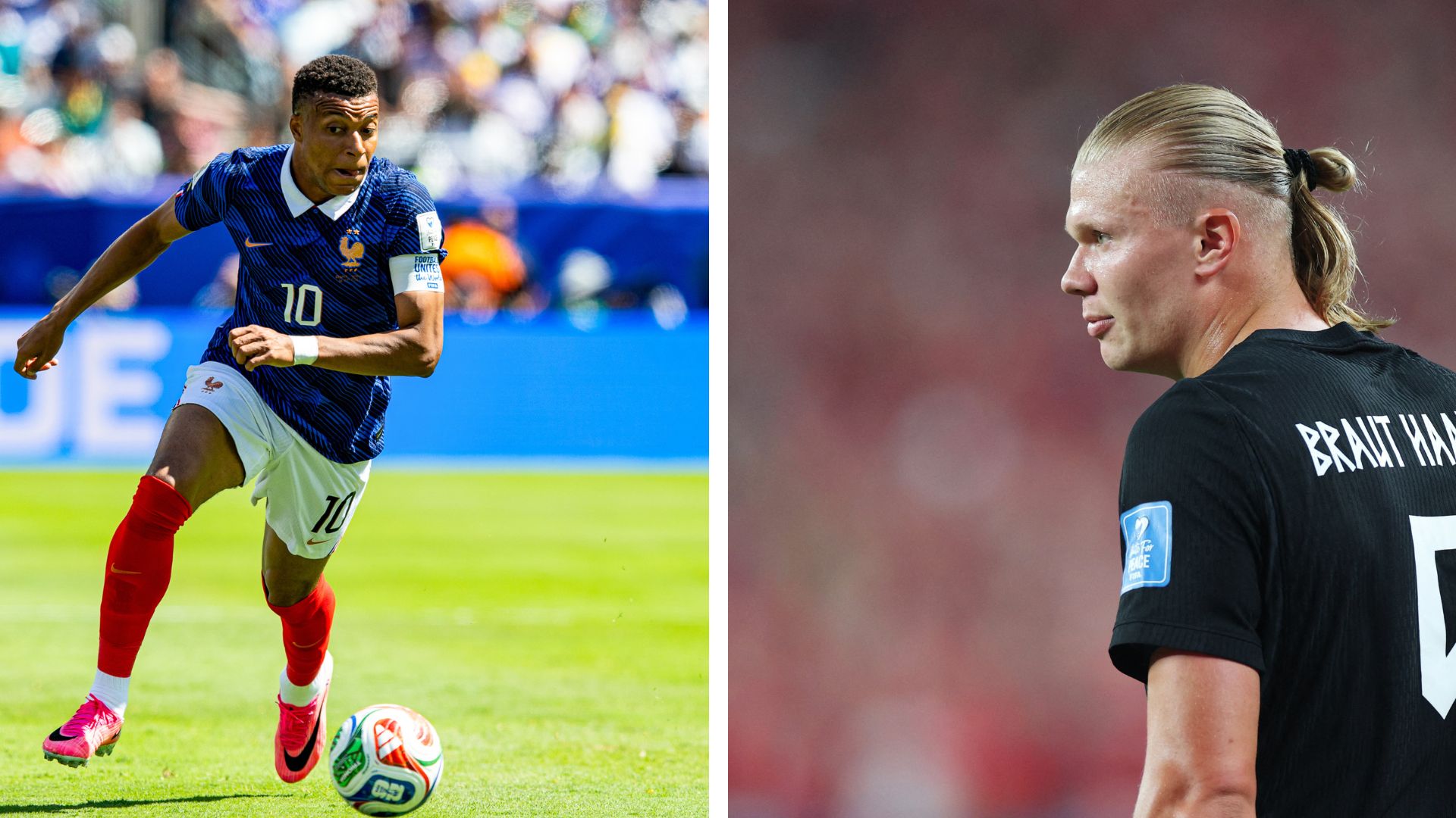 Kylian Mbappé vs Erling Haaland