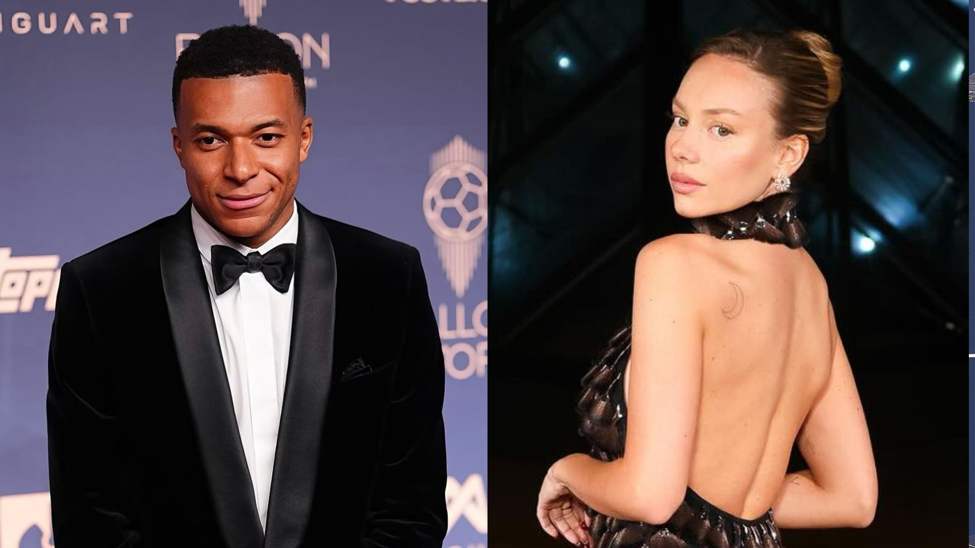 Kylian Mbappé y Ester Expósito