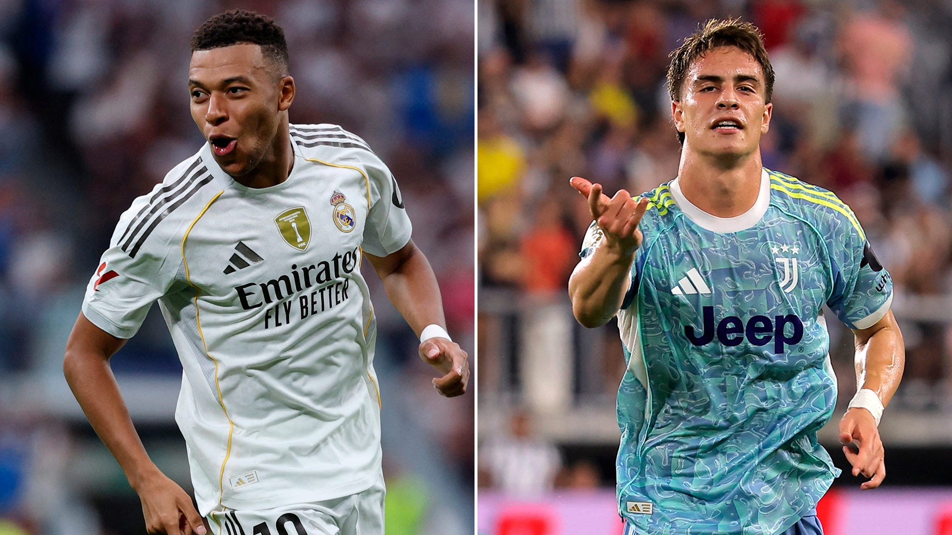 Kylian Mbappé y Kenan Yildiz