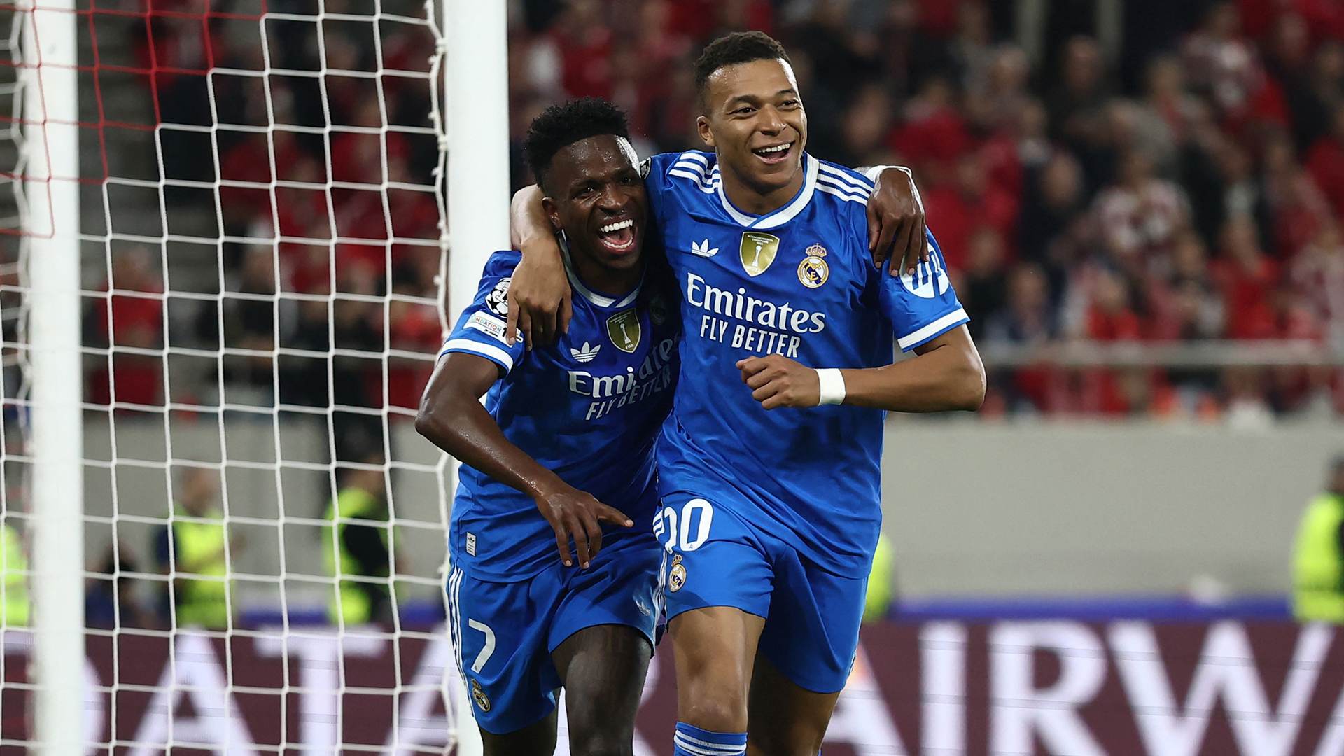 Kylian Mbappé y Vinícius