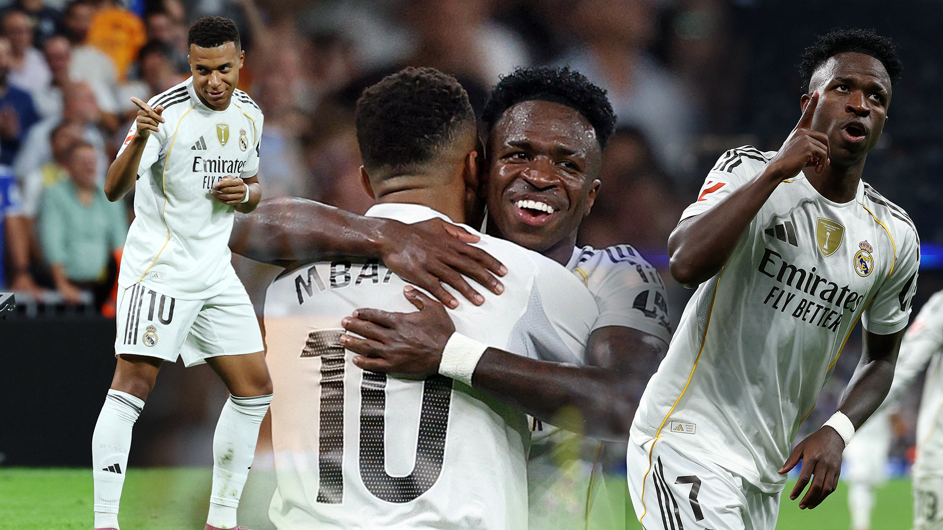 Kylian Mbappé, Vinícius Júnior