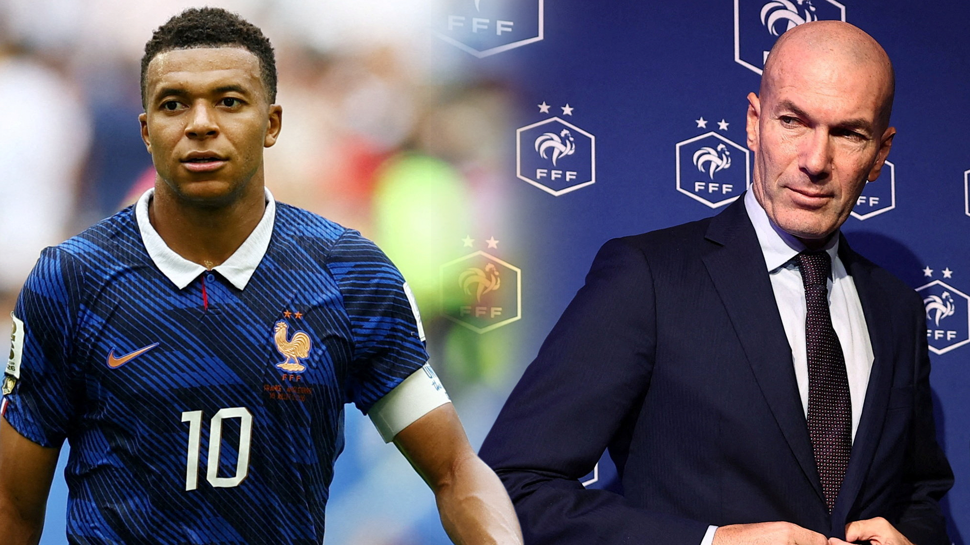 Kylian Mbappé, Zinedine Zidane