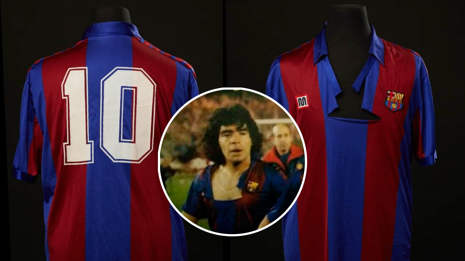 La camiseta rota de Diego Armando Maradona