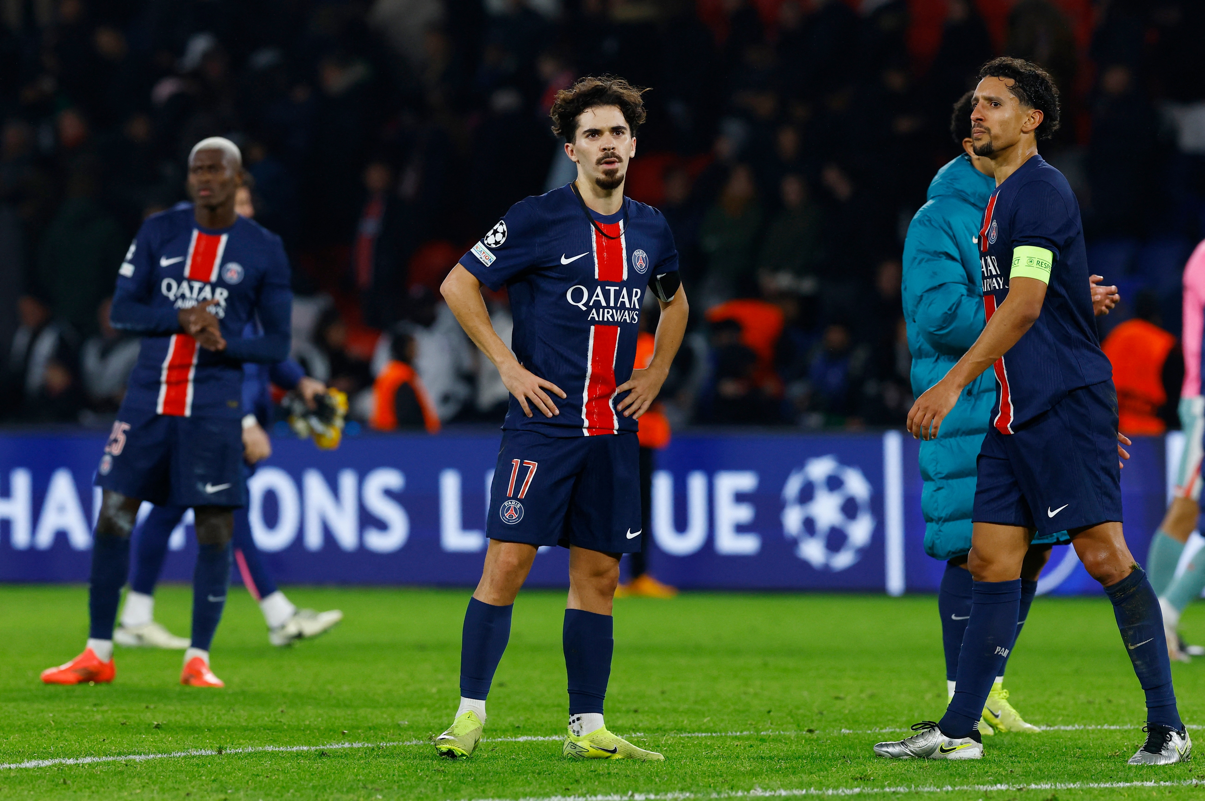 La déception du PSG