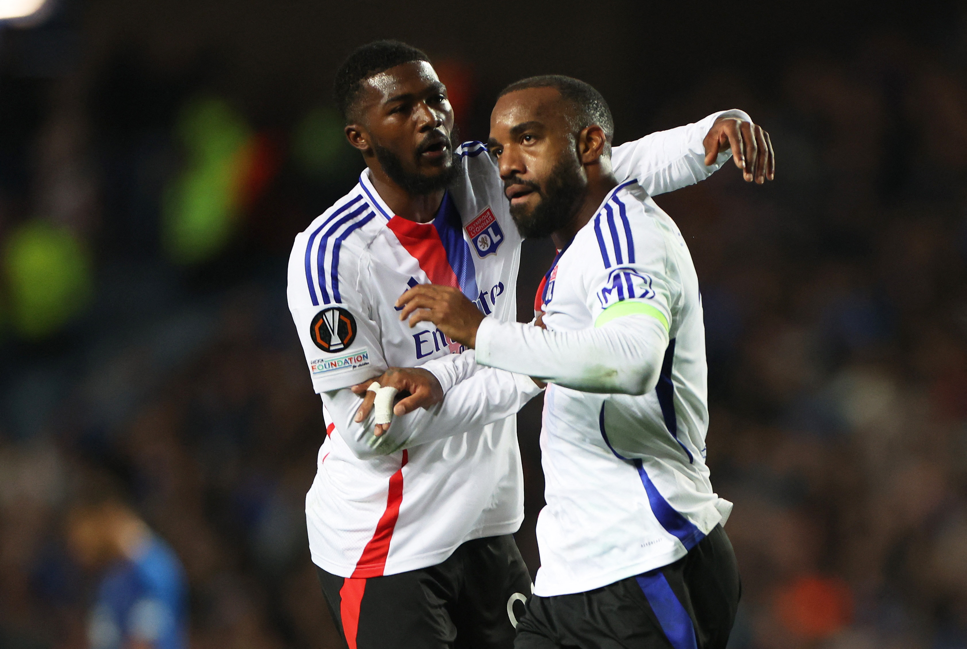 La joie de Lacazette