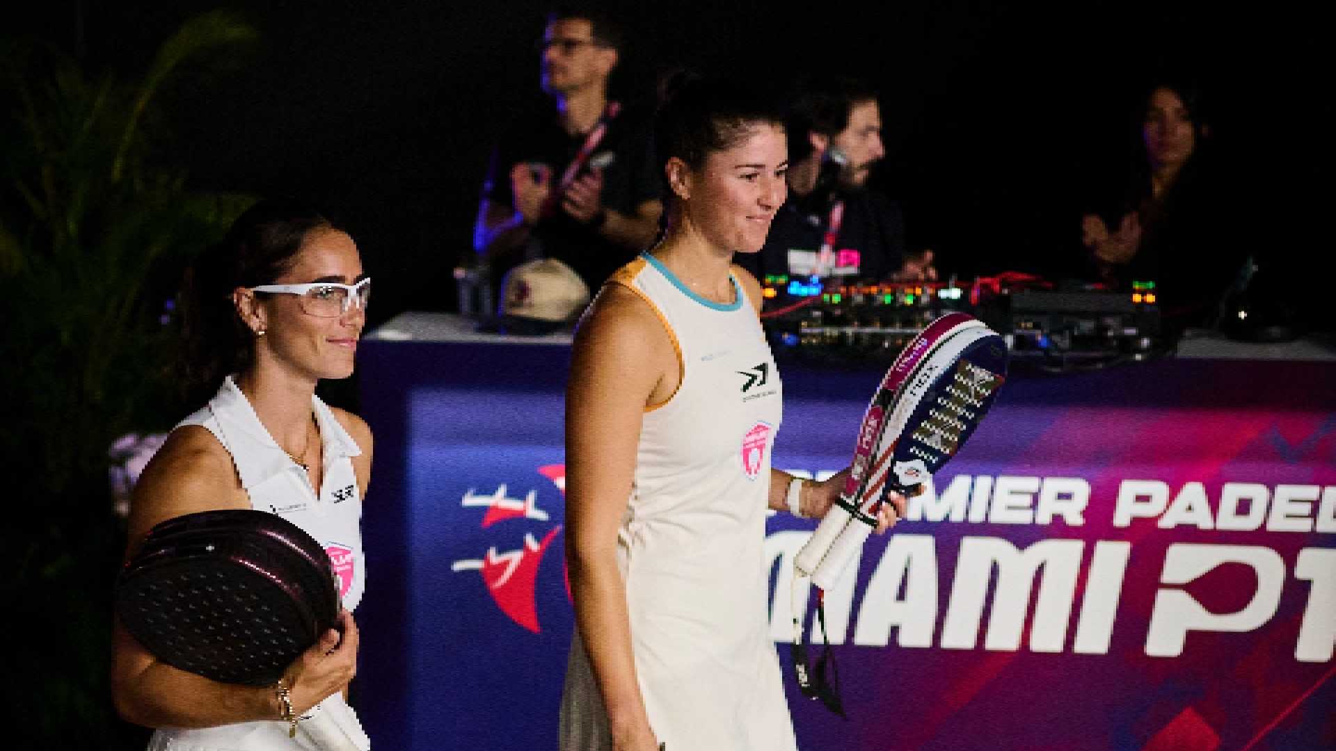 La previa a un partido de Premier Padel