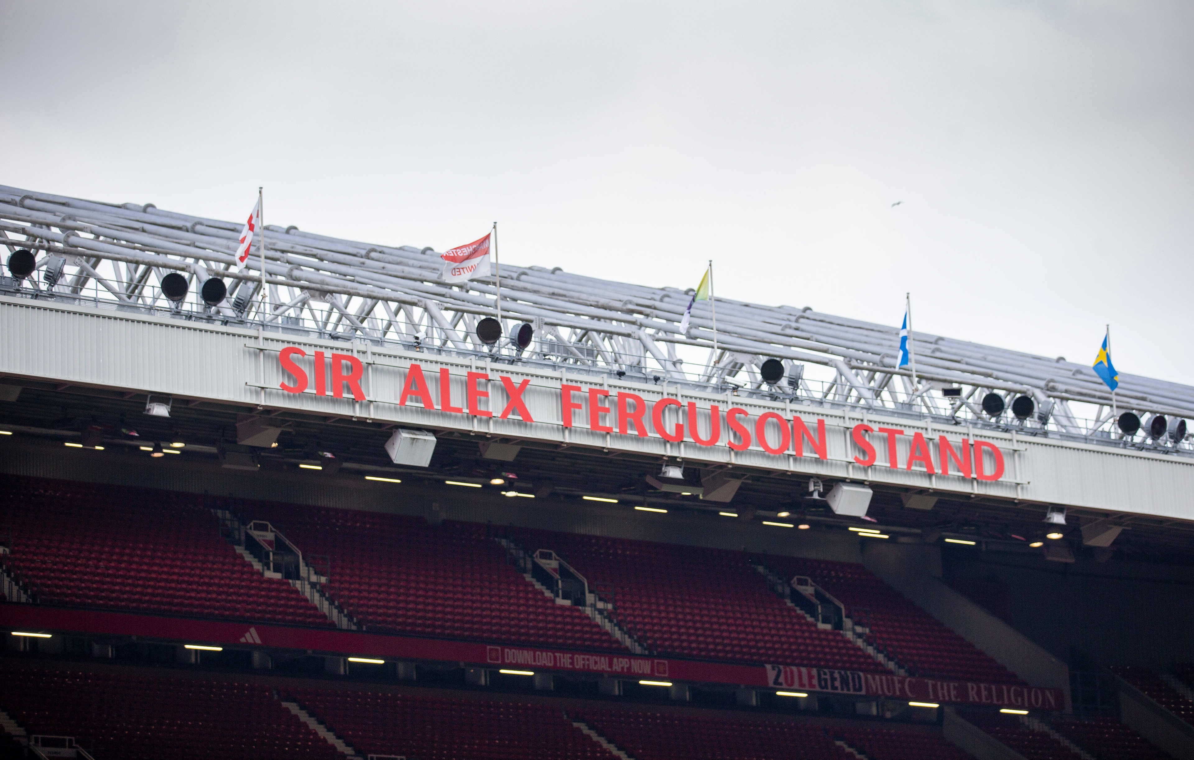 La tribune Sir Alex Ferguson à Old Trafford