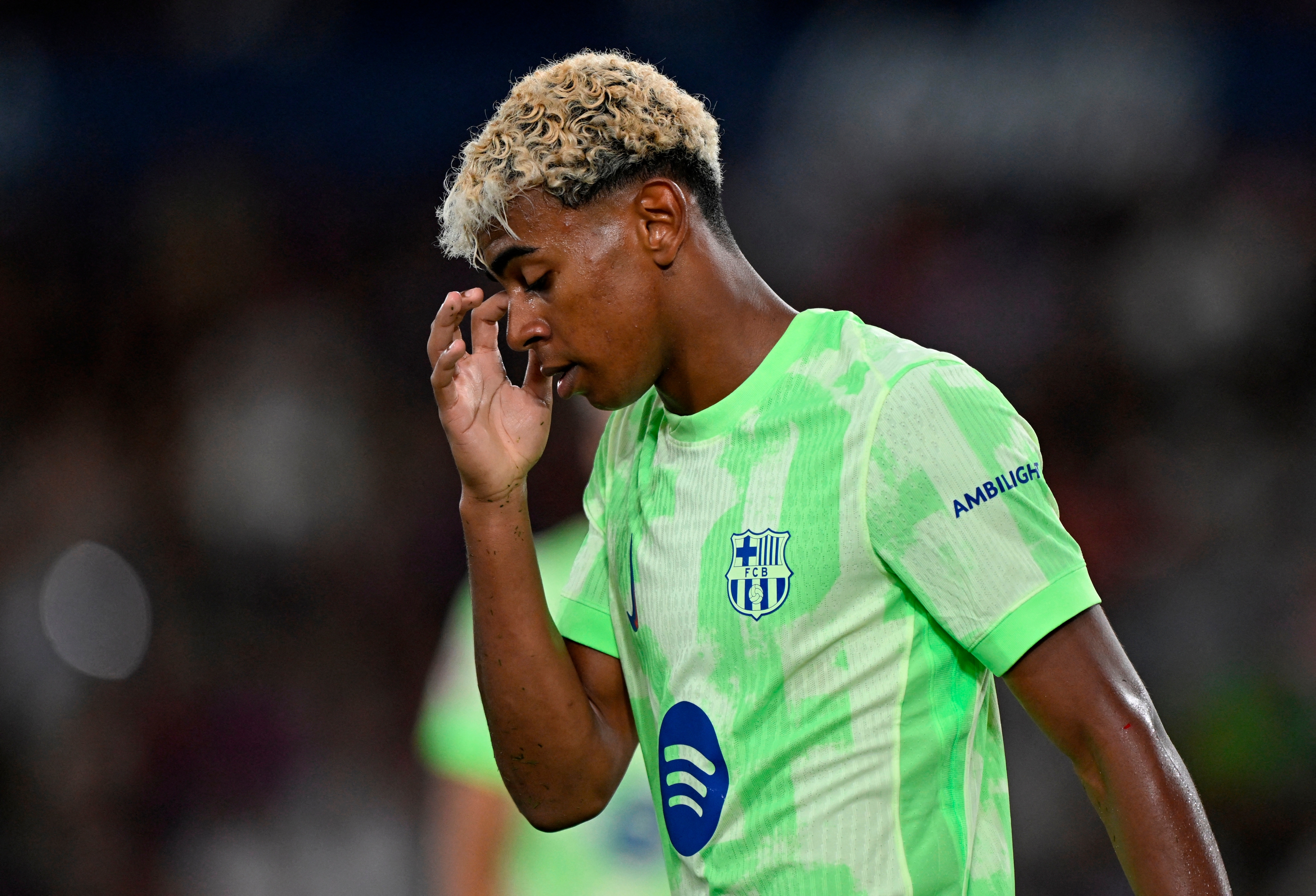 Lamine Yamal barça vert