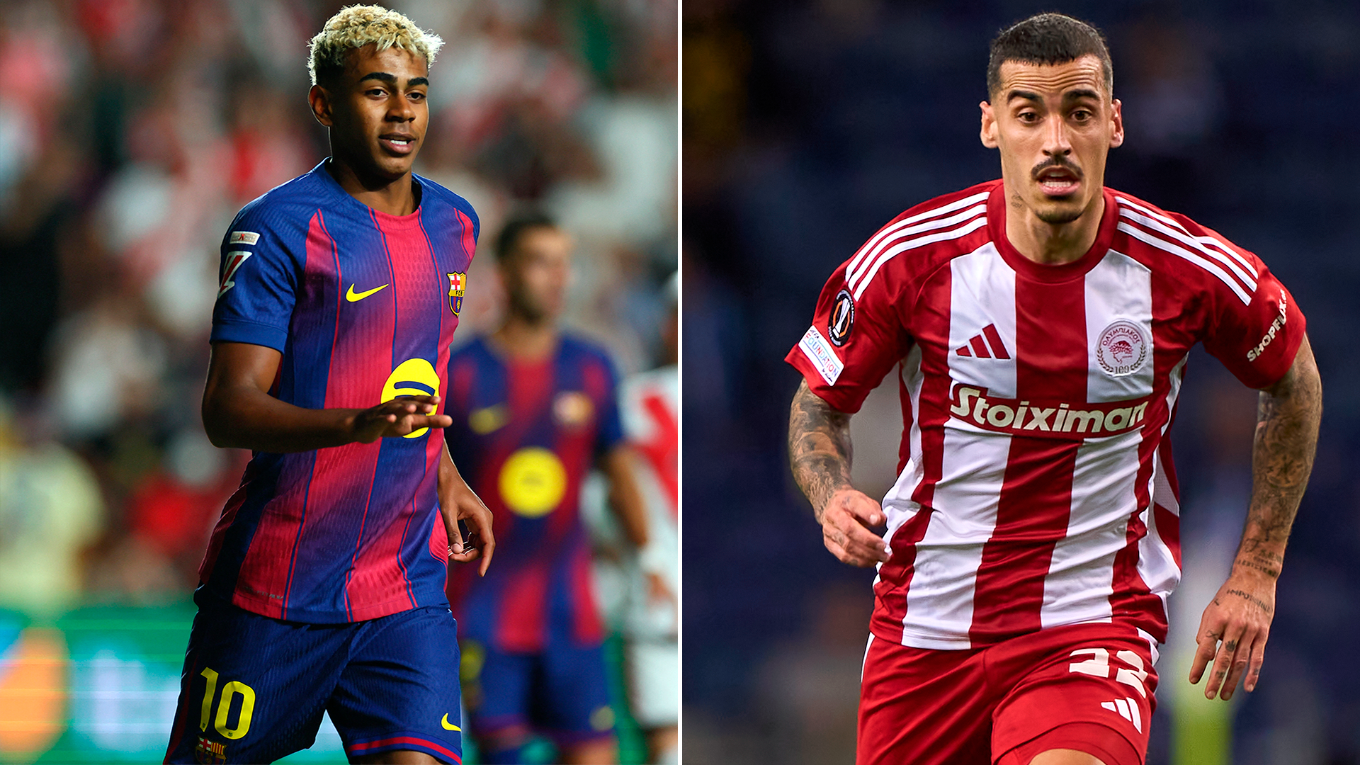 Lamine Yamal y Chiquinho