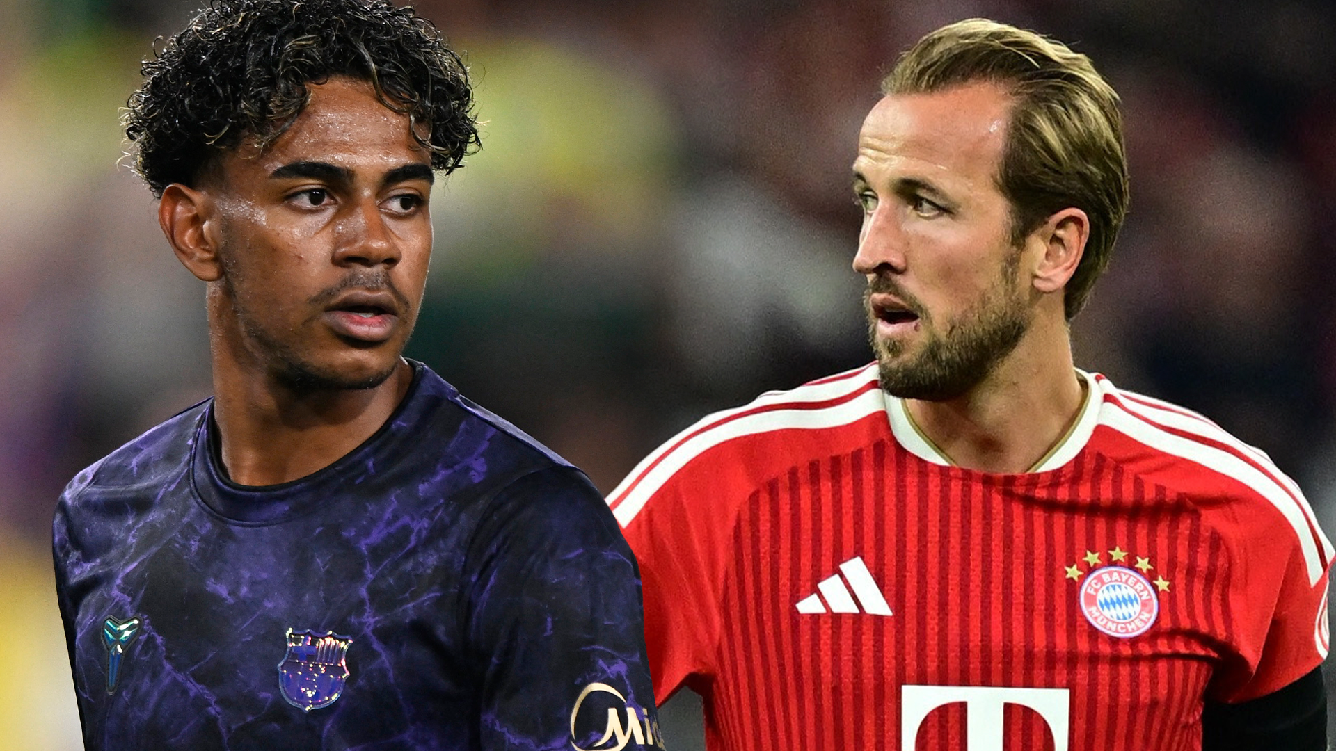 Lamine Yamal, Harry Kane