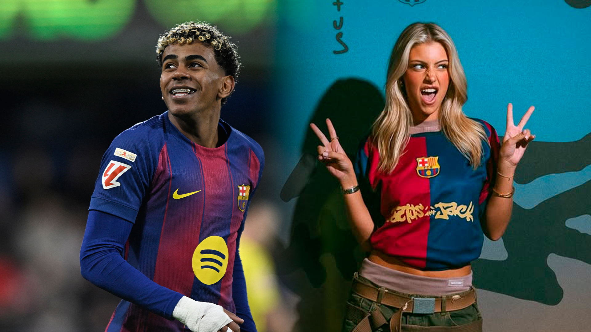 Lamine Yamal, Lily Rowland