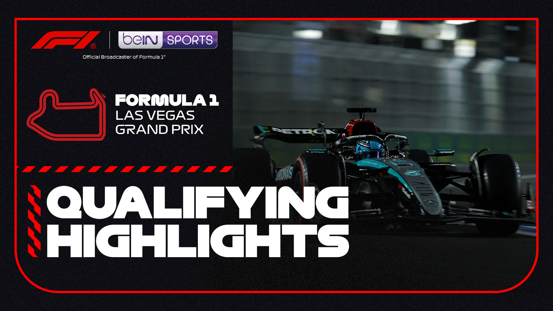 Qualifying Highlights | Formula 1 Las Vegas Grand Prix 2024