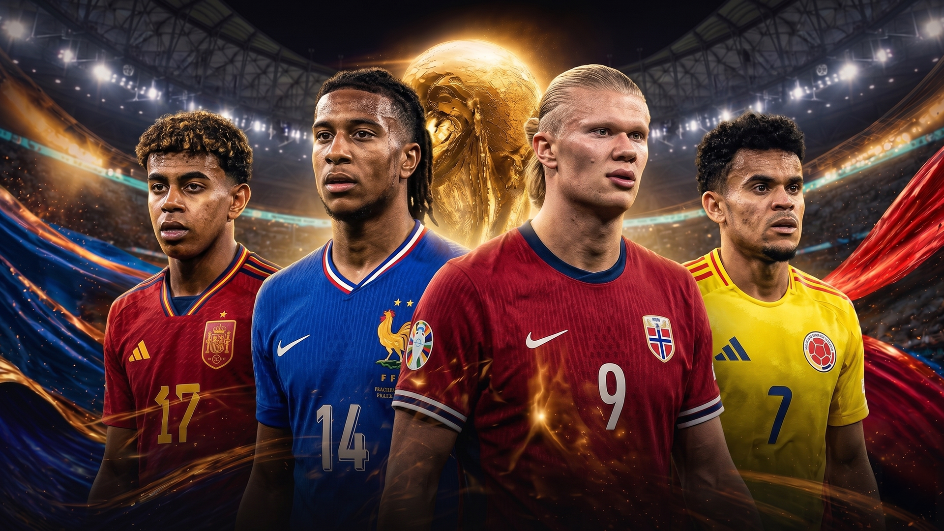 Las grandes figuras que debutarán en el Mundial