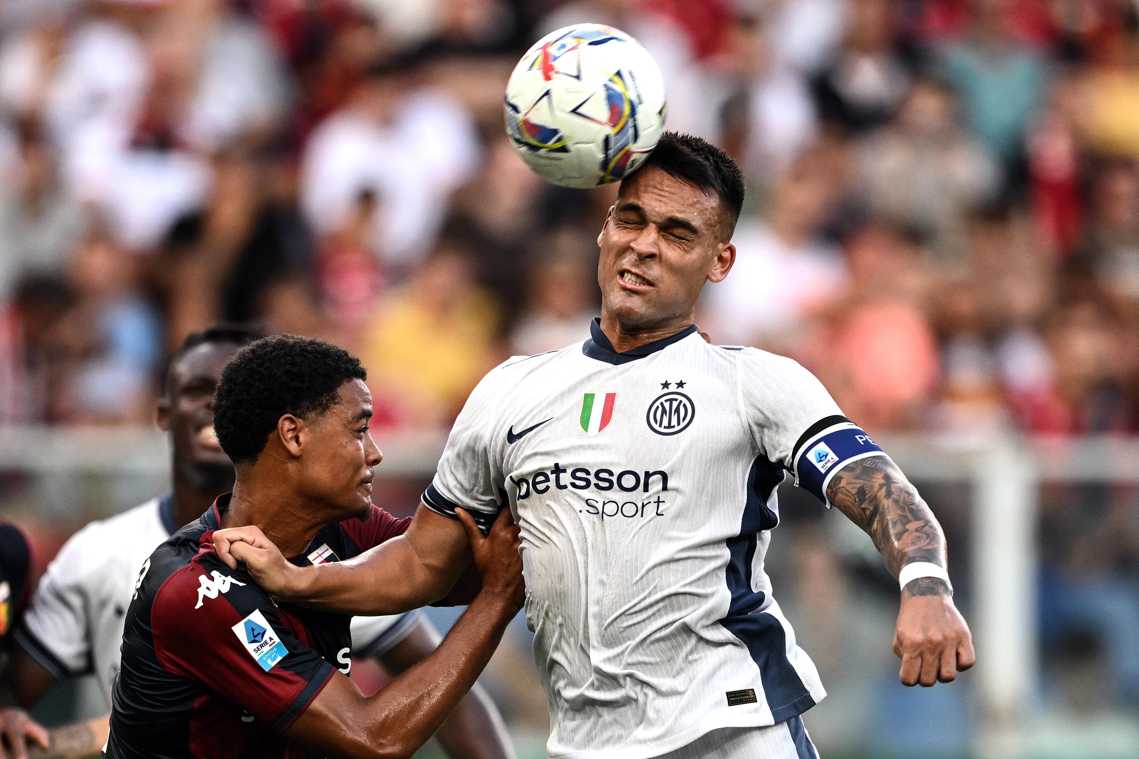 Lautaro Martinez contre le Genoa