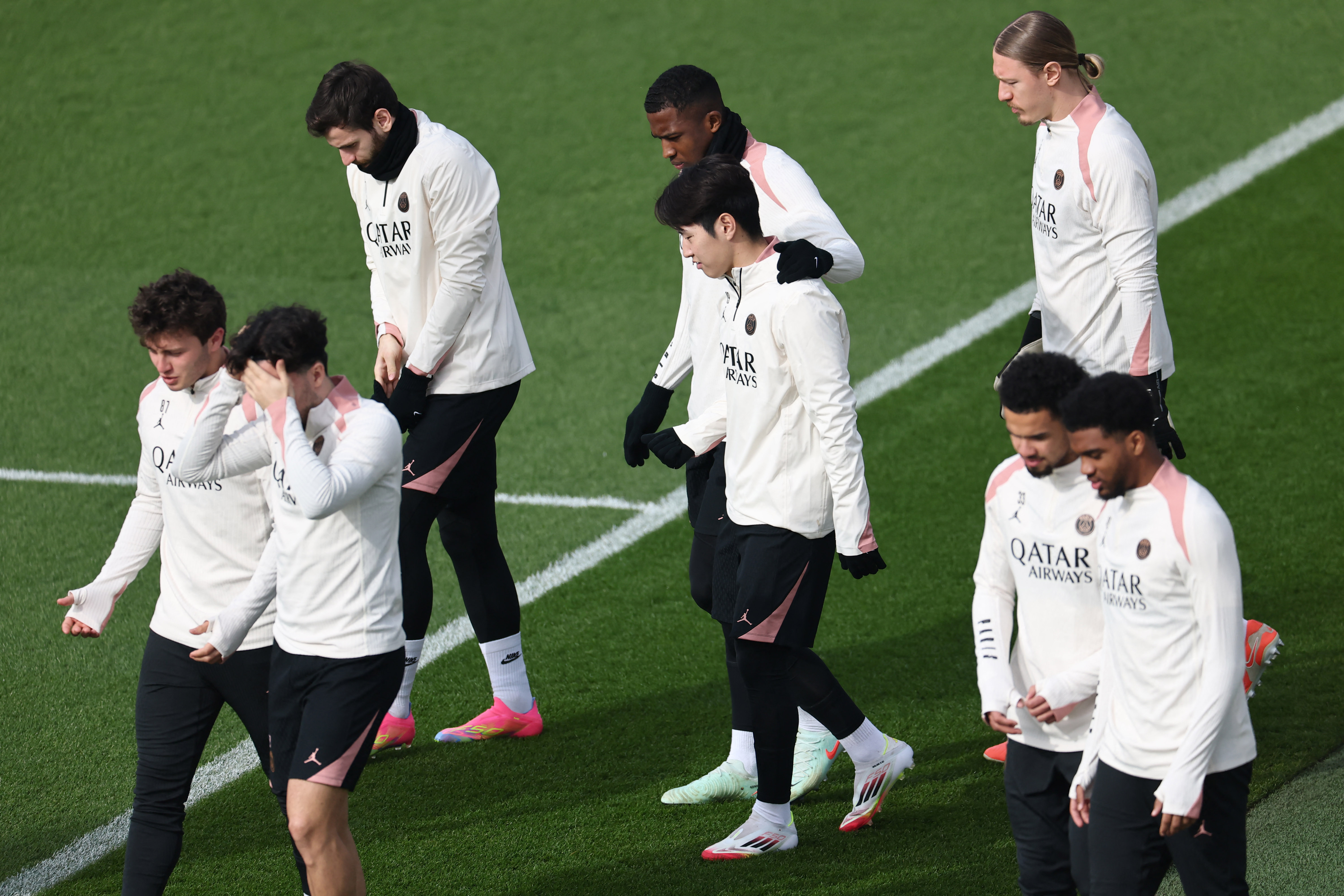 Le groupe du PSG