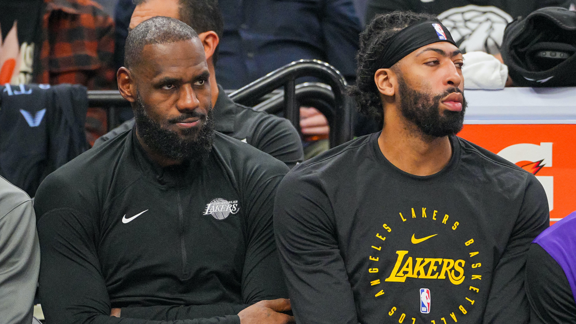 LeBron James and Anthony Davis