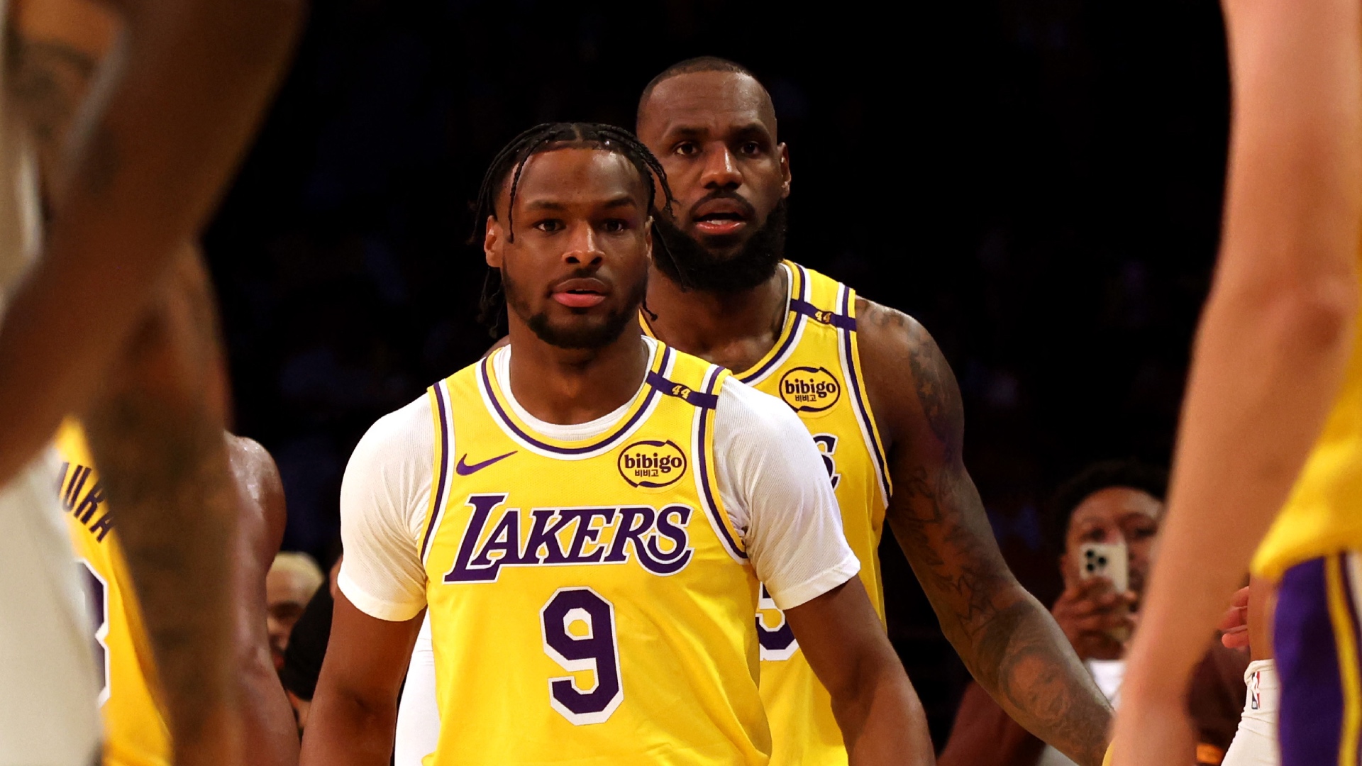 Lebron y Bronny James